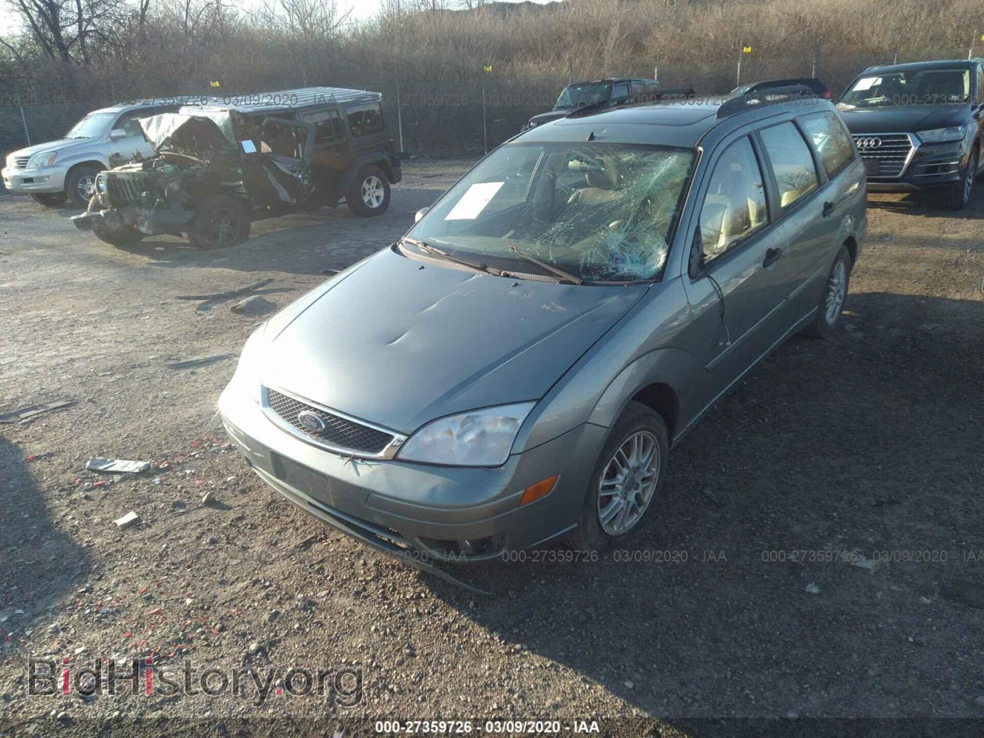 2005 FORD FOCUS - VIN: 1FAHP36N35W106598 - Фото 2