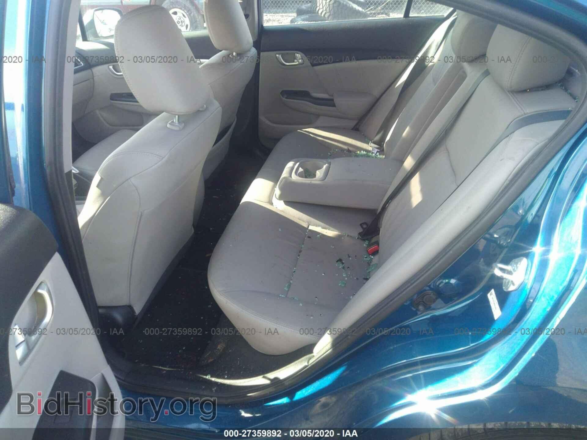 2013 HONDA CIVIC - VIN: 19XFB2F90DE236571 - Фото 8