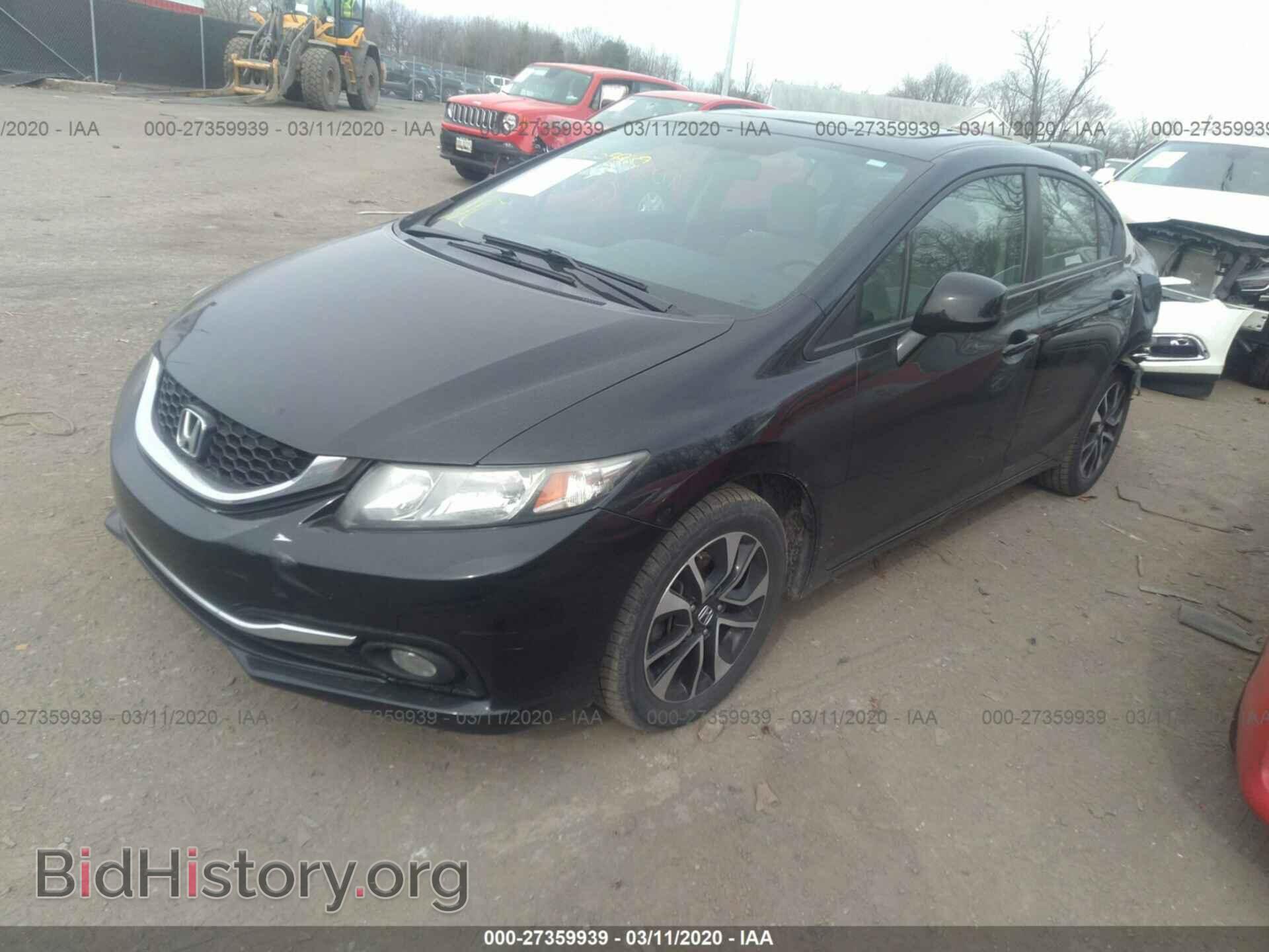 2013 HONDA CIVIC - VIN: 2HGFB2F86DH529033 - Фото 2