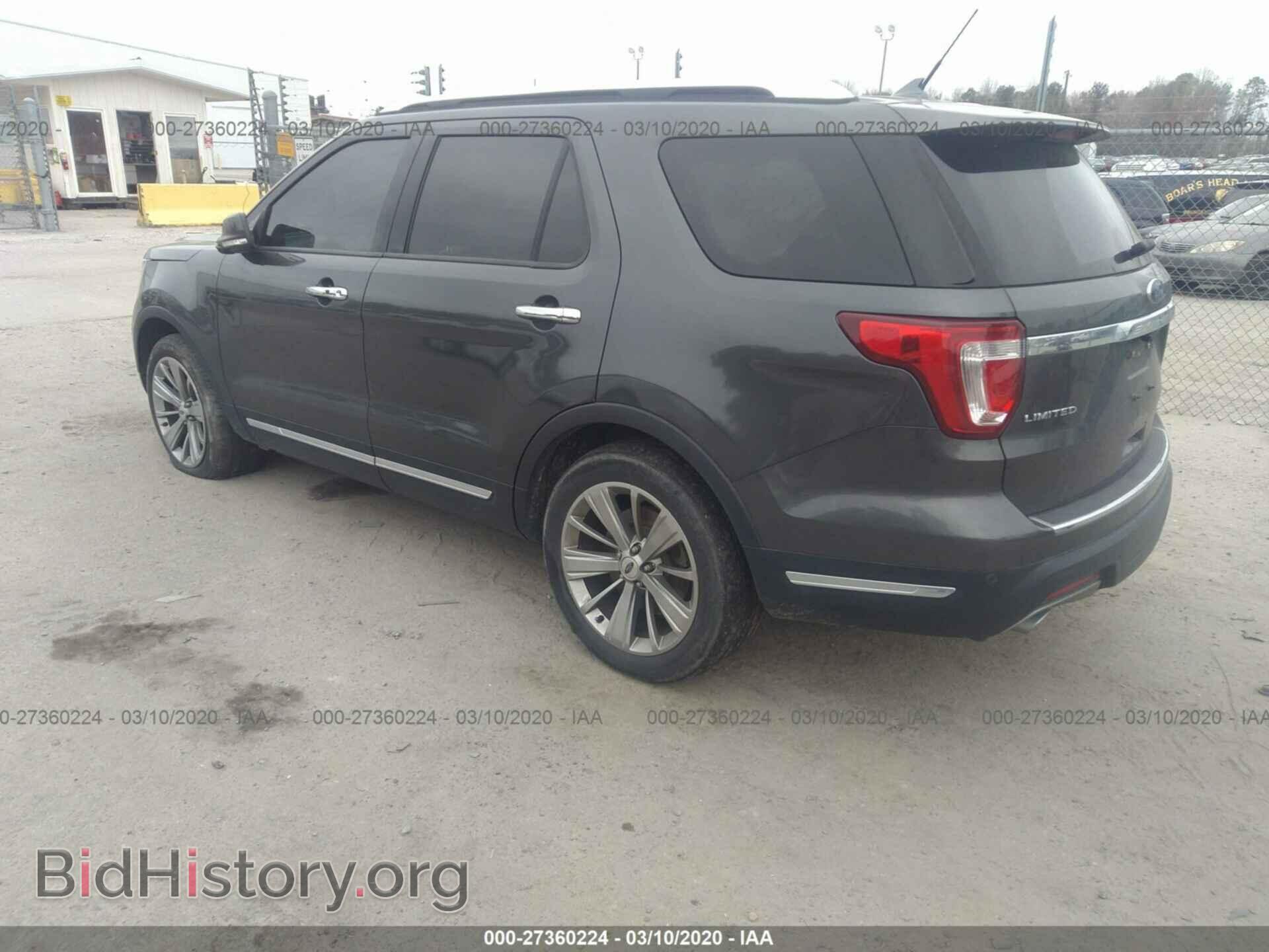 2018 FORD EXPLORER - VIN: 1FM5K7F81JGB74444 - Фото 3
