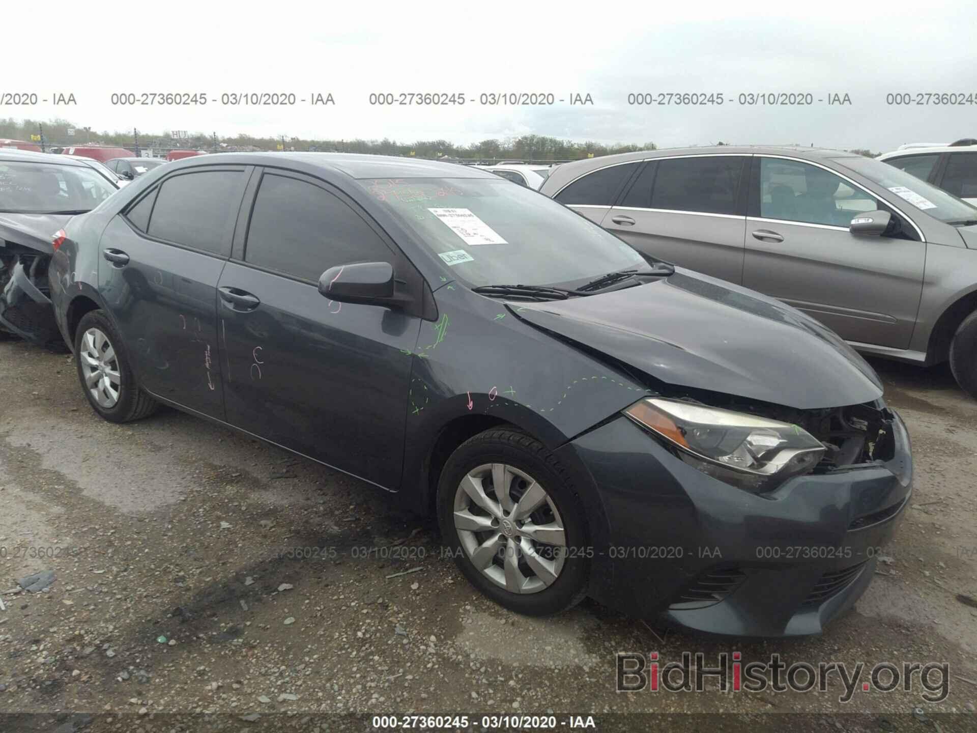 Photo 5YFBURHE1FP268667 - TOYOTA COROLLA 2015