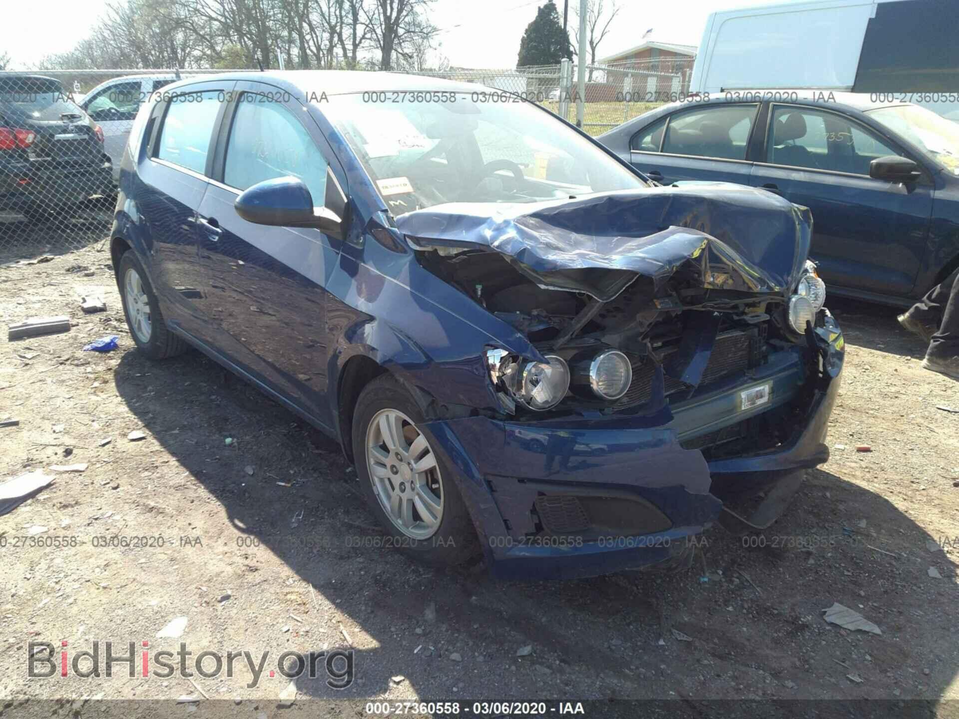 Фотография 1G1JC6SH6C4230567 - CHEVROLET SONIC 2012