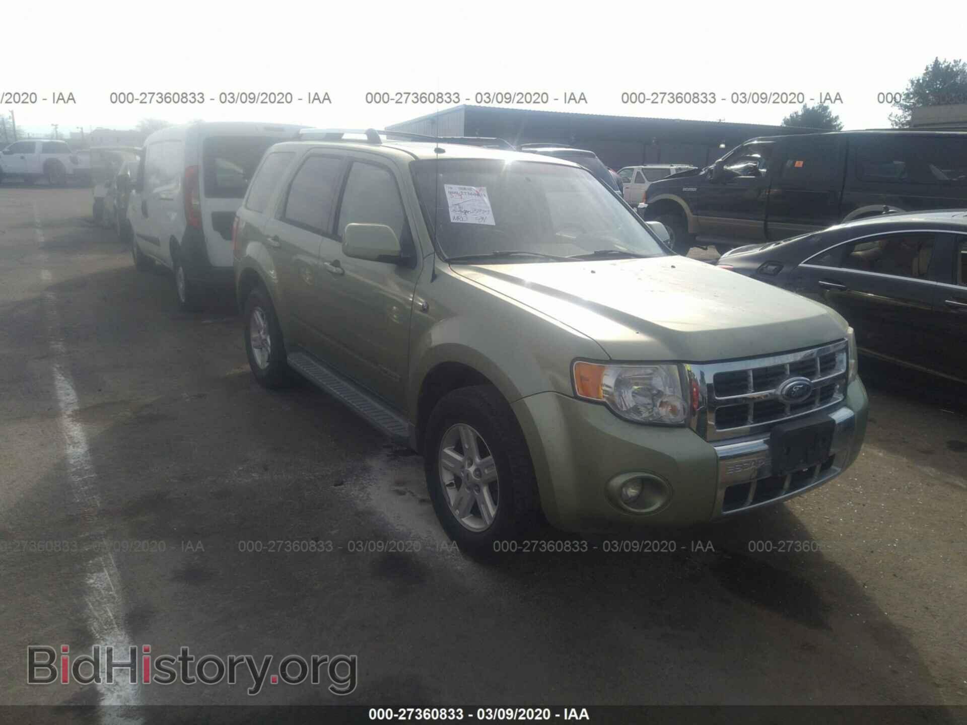 Фотография 1FMCU49H08KB43382 - FORD ESCAPE 2008