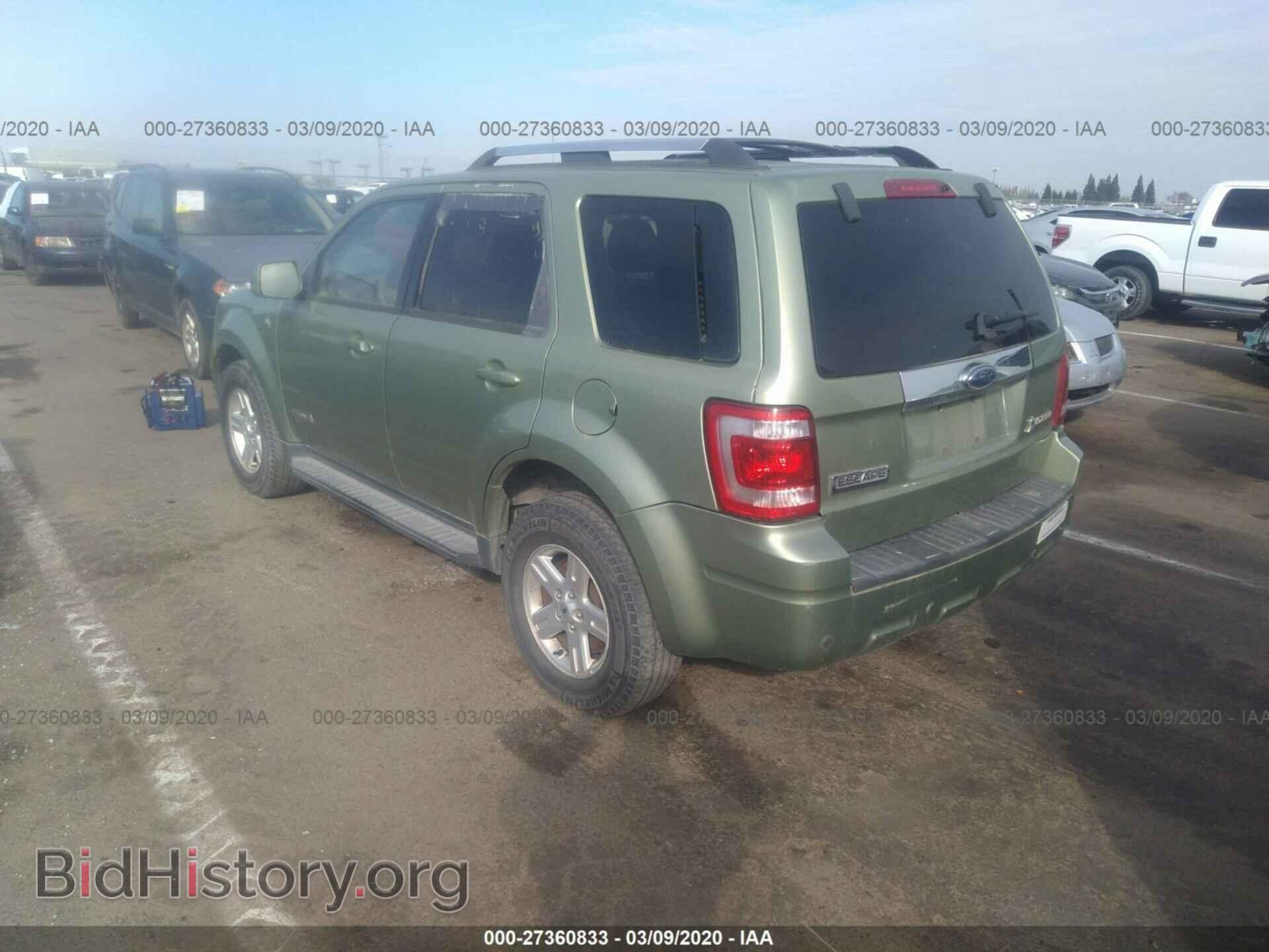 2008 FORD ESCAPE - VIN: 1FMCU49H08KB43382 - Фото 3