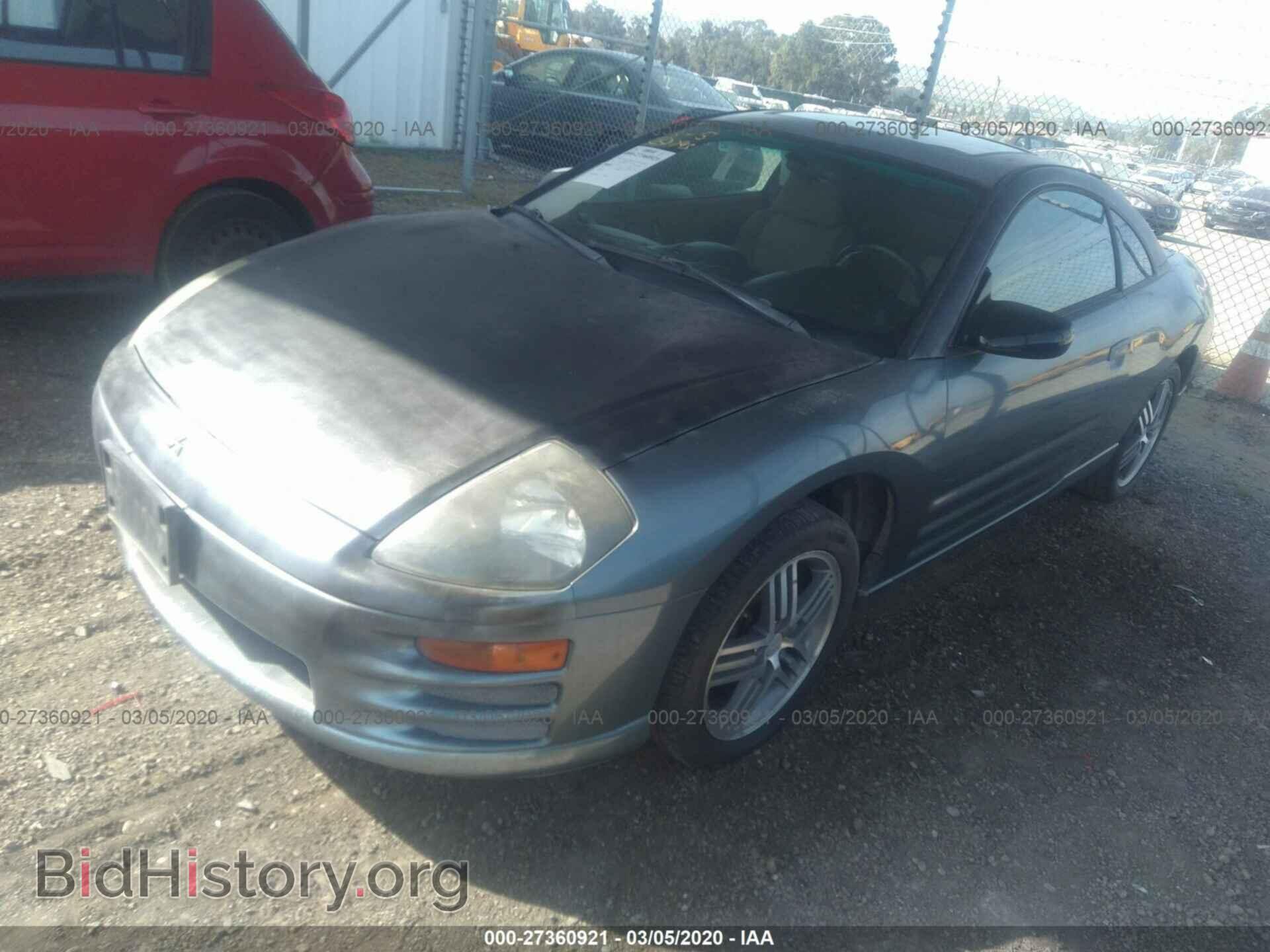 2001 MITSUBISHI ECLIPSE - VIN: 4A3AC44G41E194513 - Photo 2