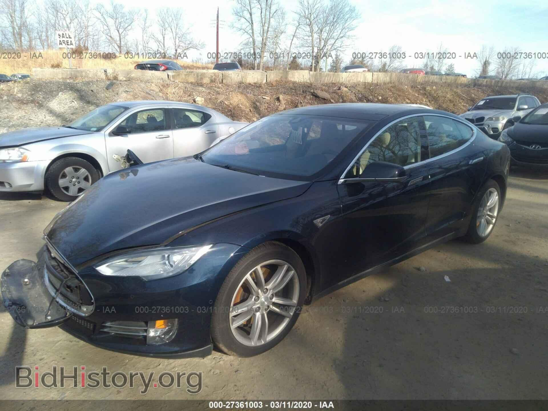 2015 TESLA MODEL S - VIN: 5YJSA1H25FF083887 - Photo 2