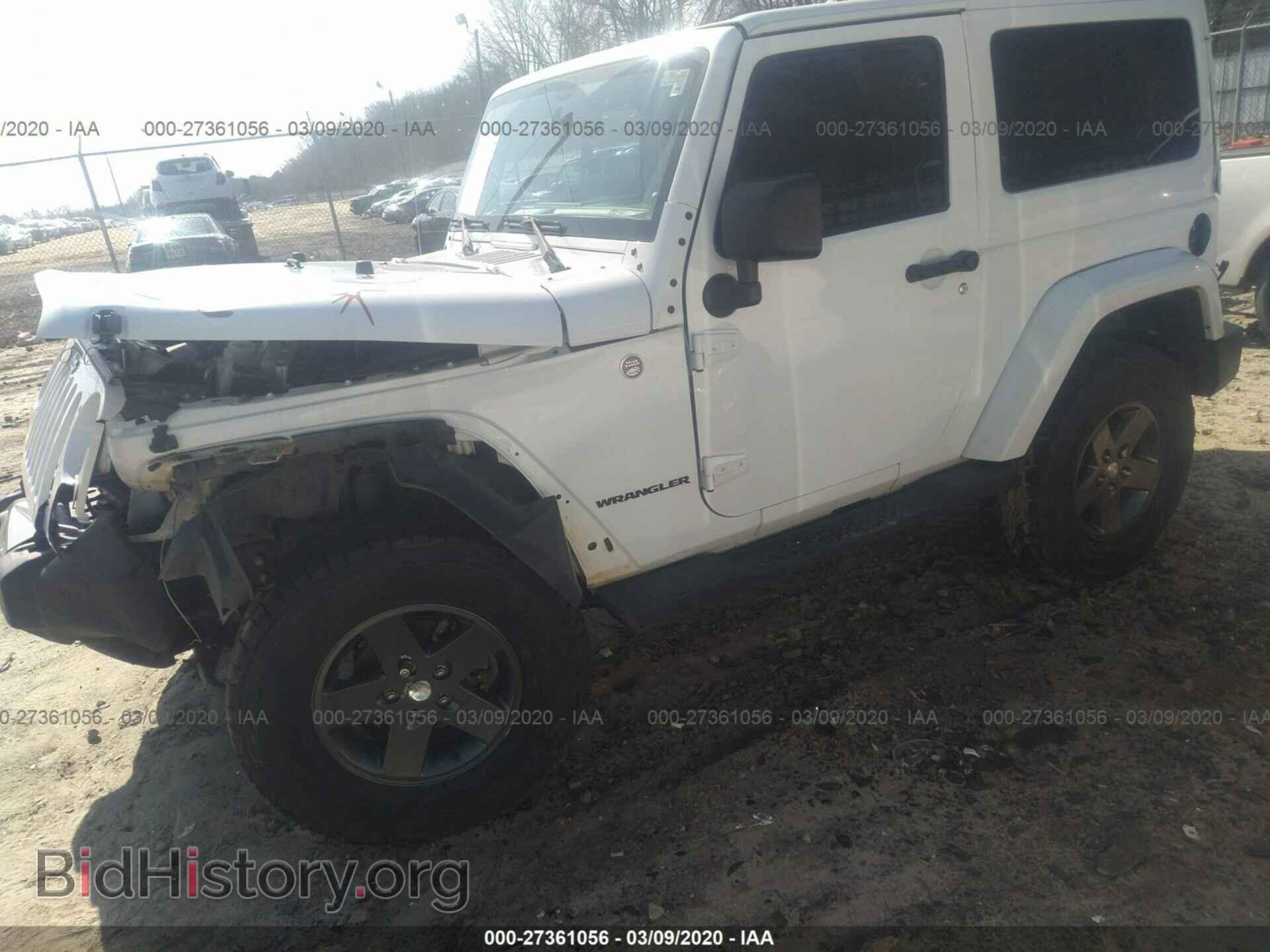 2011 JEEP WRANGLER - VIN: 1J4AA2D10BL617457 - Фото 2