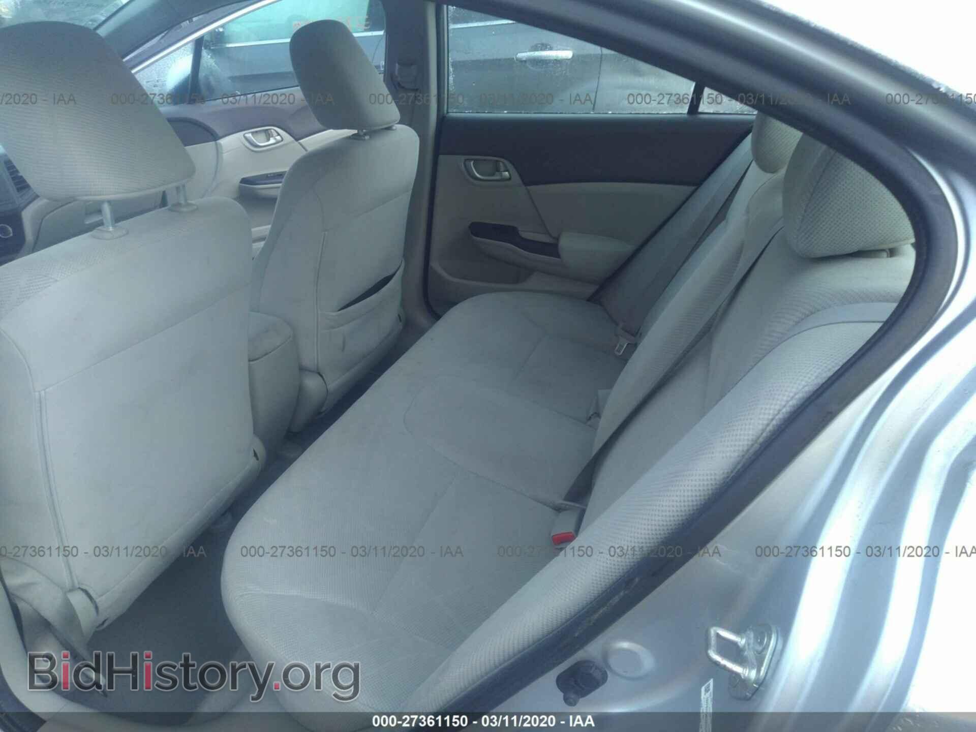 2012 HONDA CIVIC - VIN: 19XFB2F54CE075783 - Фото 8