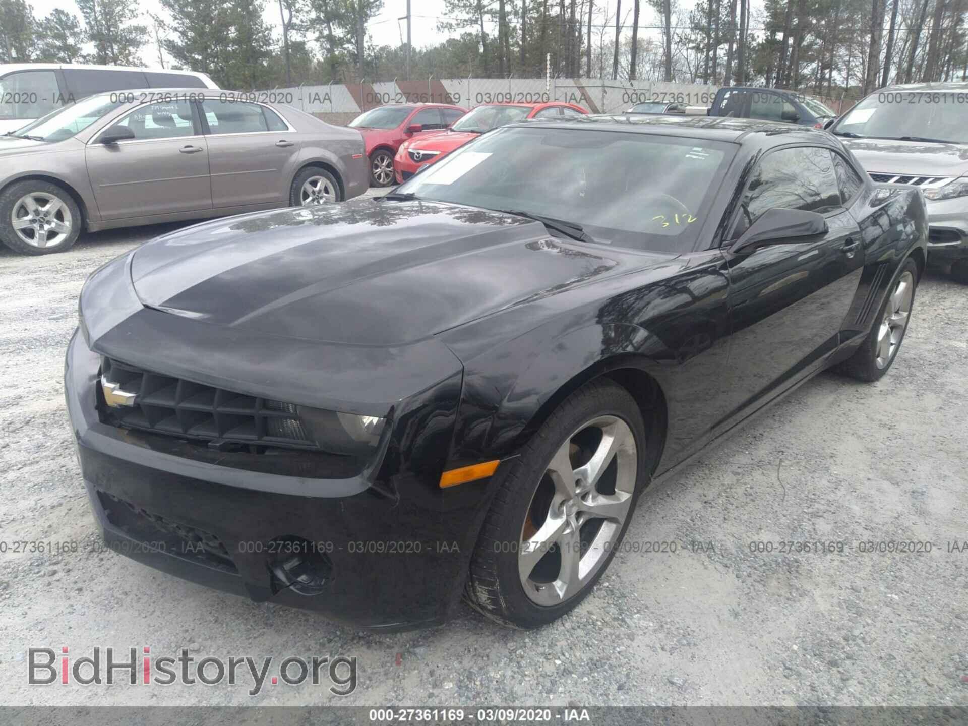 2011 CHEVROLET CAMARO - VIN: 2G1FA1ED1B9167641 - Фото 2