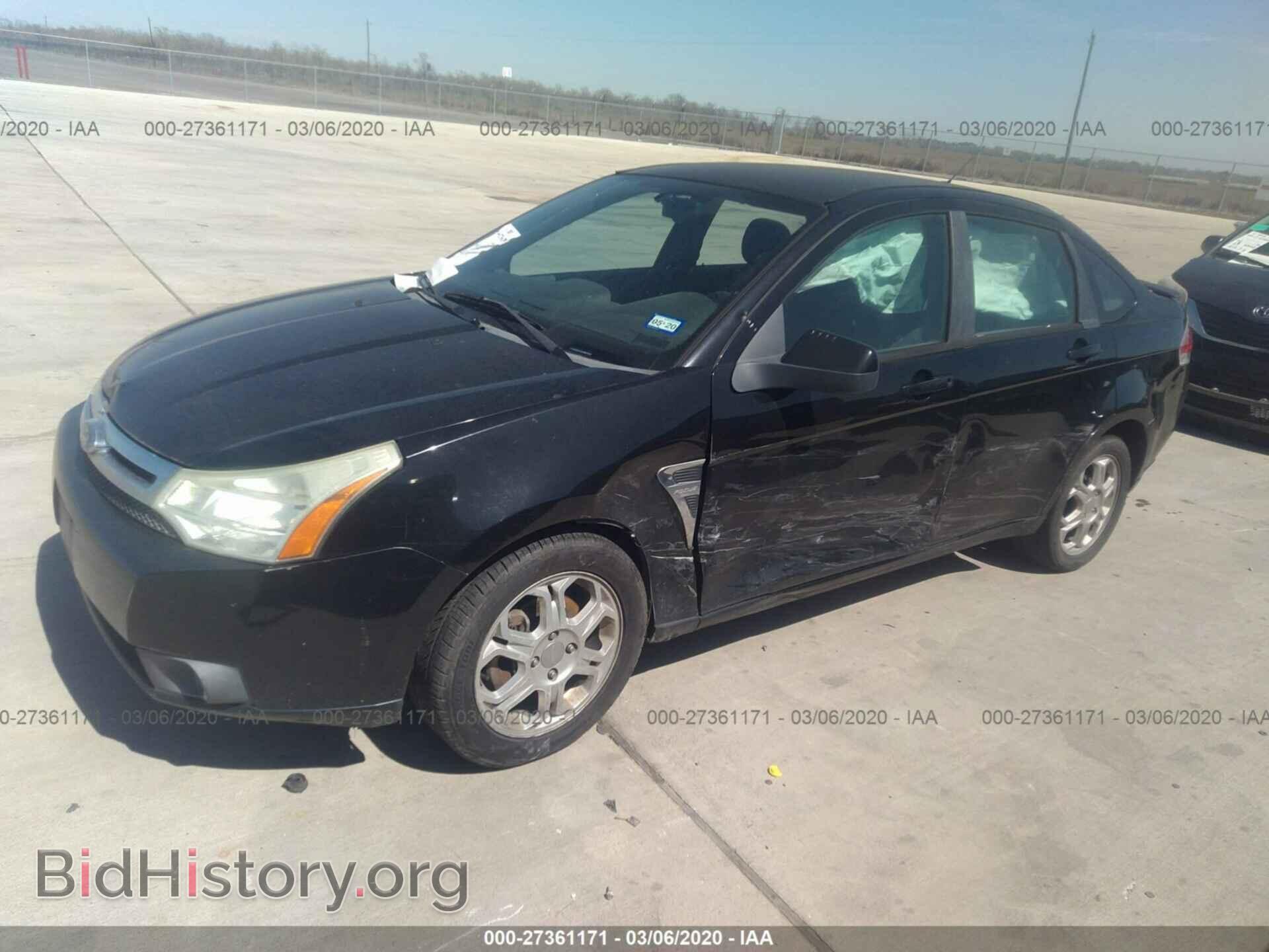 2008 FORD FOCUS - VIN: 1FAHP35N98W193865 - Фото 2