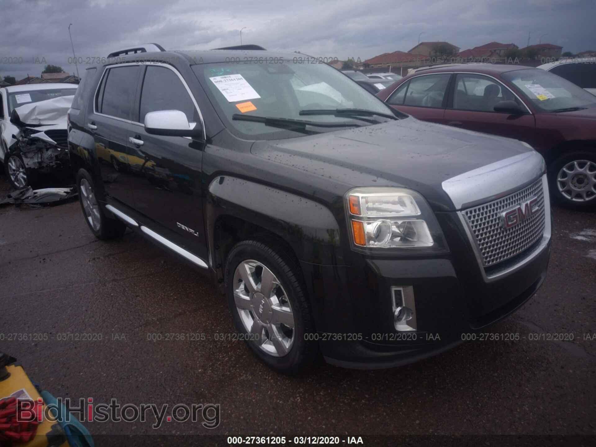 Фотография 2GKFLYE35D6371496 - GMC TERRAIN 2013