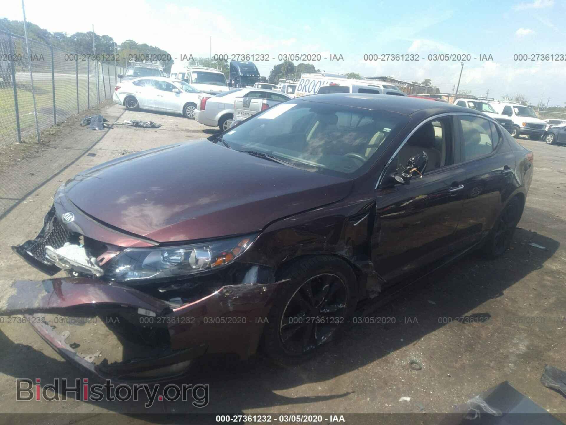 2013 KIA OPTIMA - VIN: 5XXGN4A76DG227720 - Фото 2
