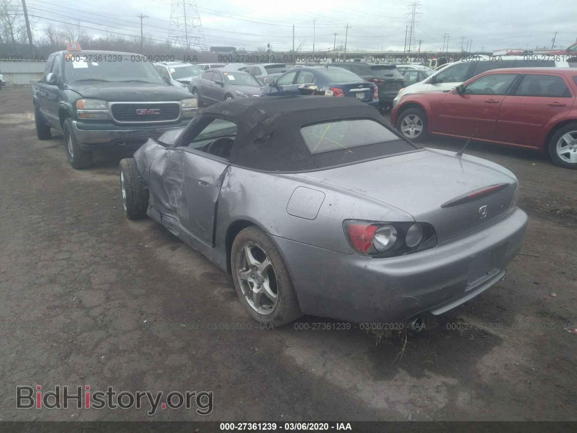 2003 HONDA S2000 - VIN: JHMAP114X3T002881 - Фото 3