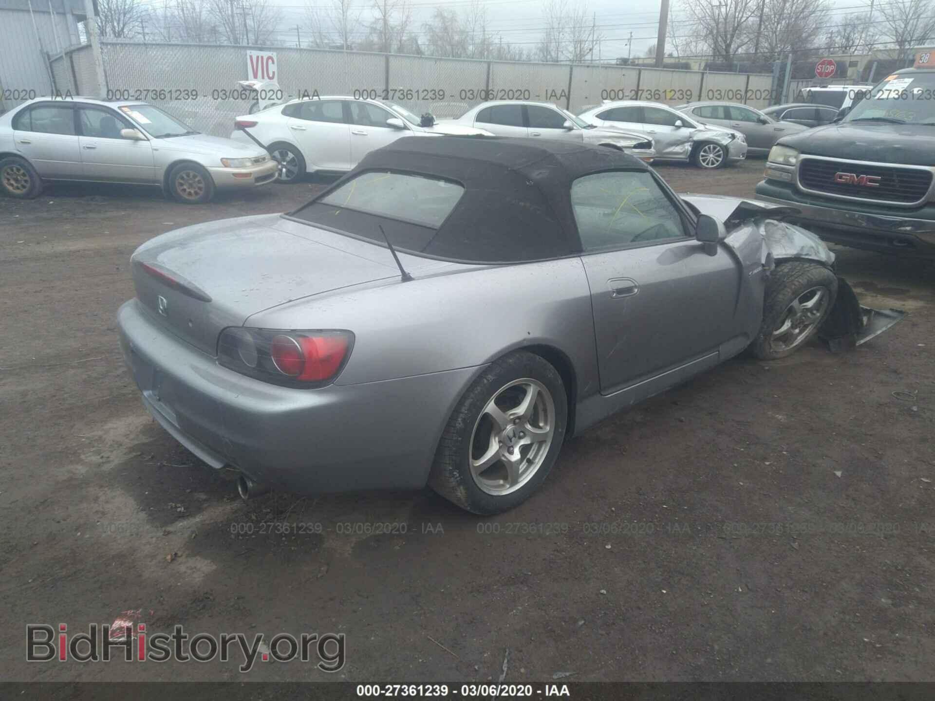 2003 HONDA S2000 - VIN: JHMAP114X3T002881 - Фото 4