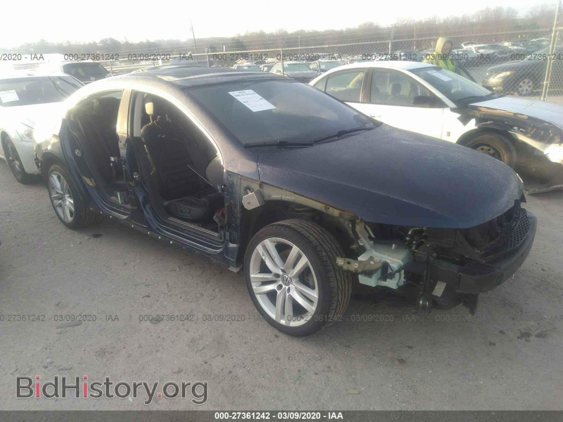 Фотография WVWRN7AN6DE523026 - VOLKSWAGEN CC 2013
