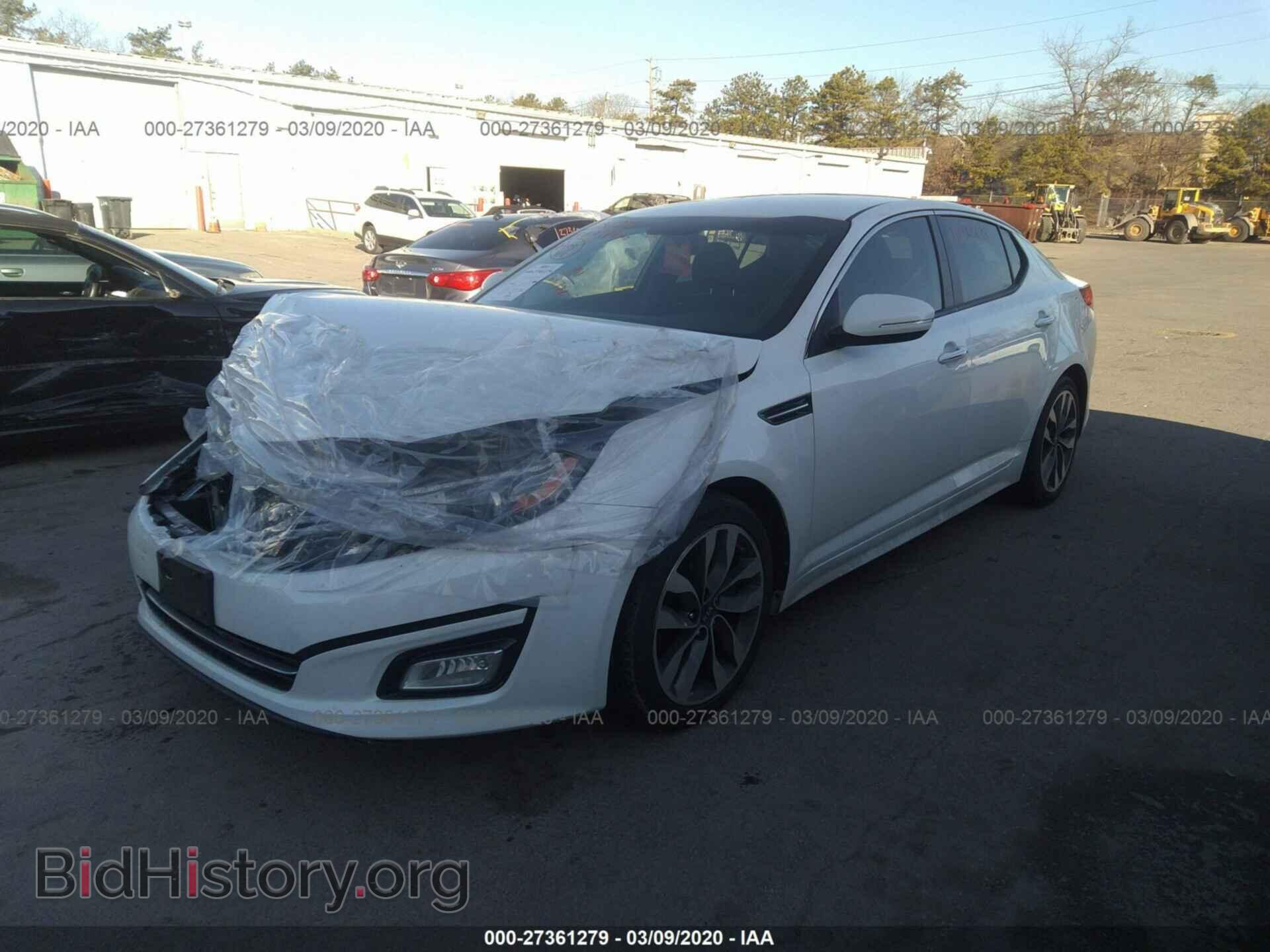 2015 KIA OPTIMA - VIN: 5XXGR4A70FG424972 - Photo 2