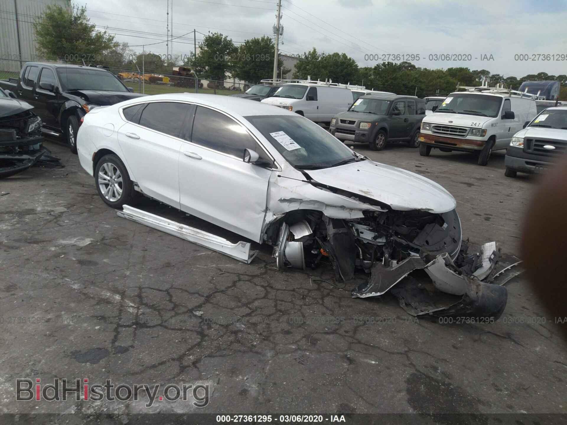 Фотография 1C3CCCAB6FN695431 - CHRYSLER 200 2015
