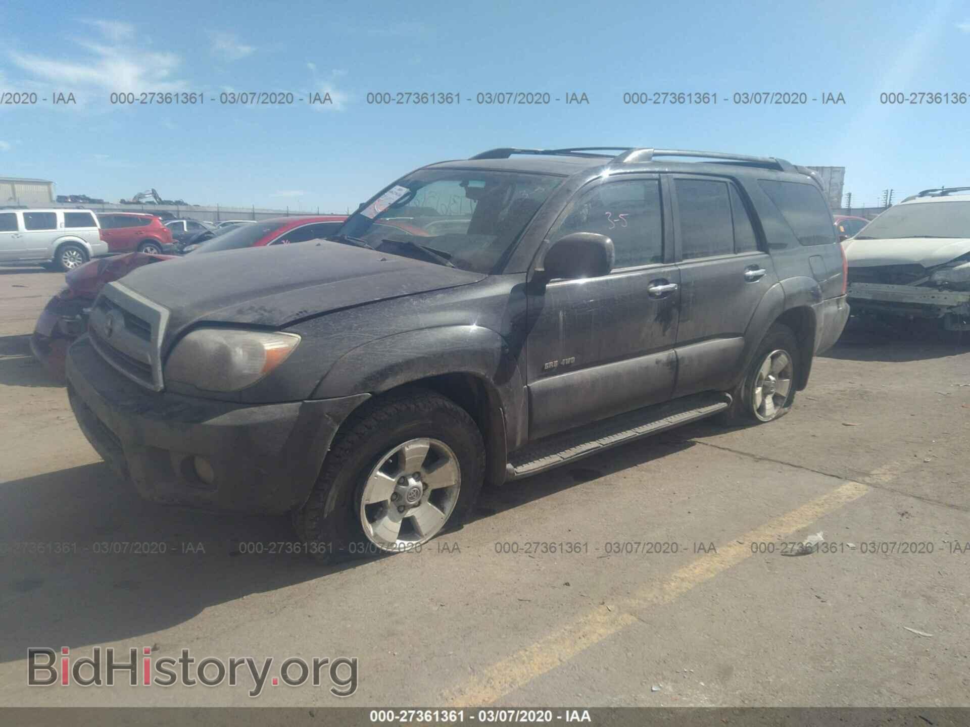 2007 TOYOTA 4RUNNER - VIN: JTEBU14R778092565 - Фото 2