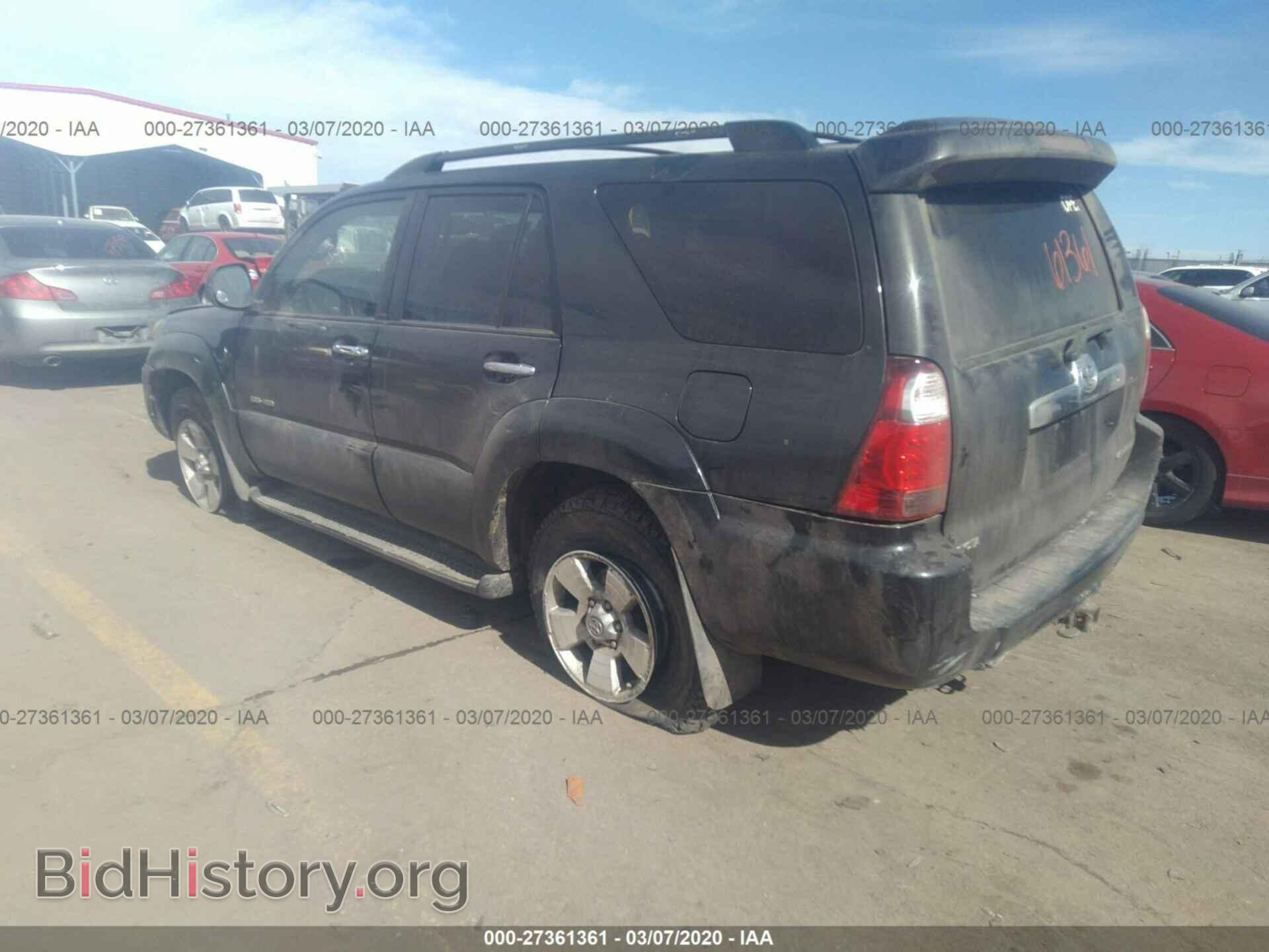 2007 TOYOTA 4RUNNER - VIN: JTEBU14R778092565 - Фото 3