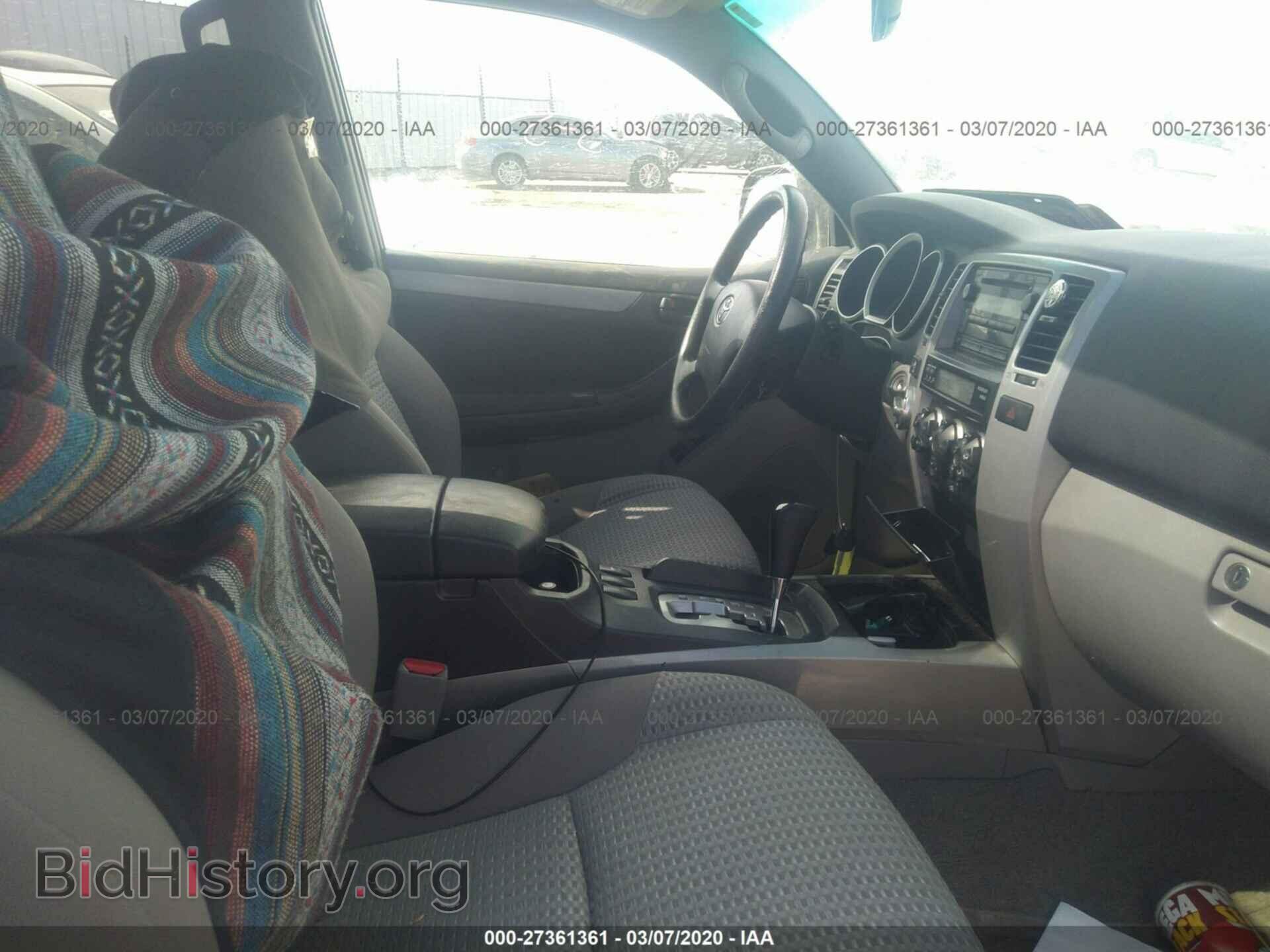 2007 TOYOTA 4RUNNER - VIN: JTEBU14R778092565 - Фото 5