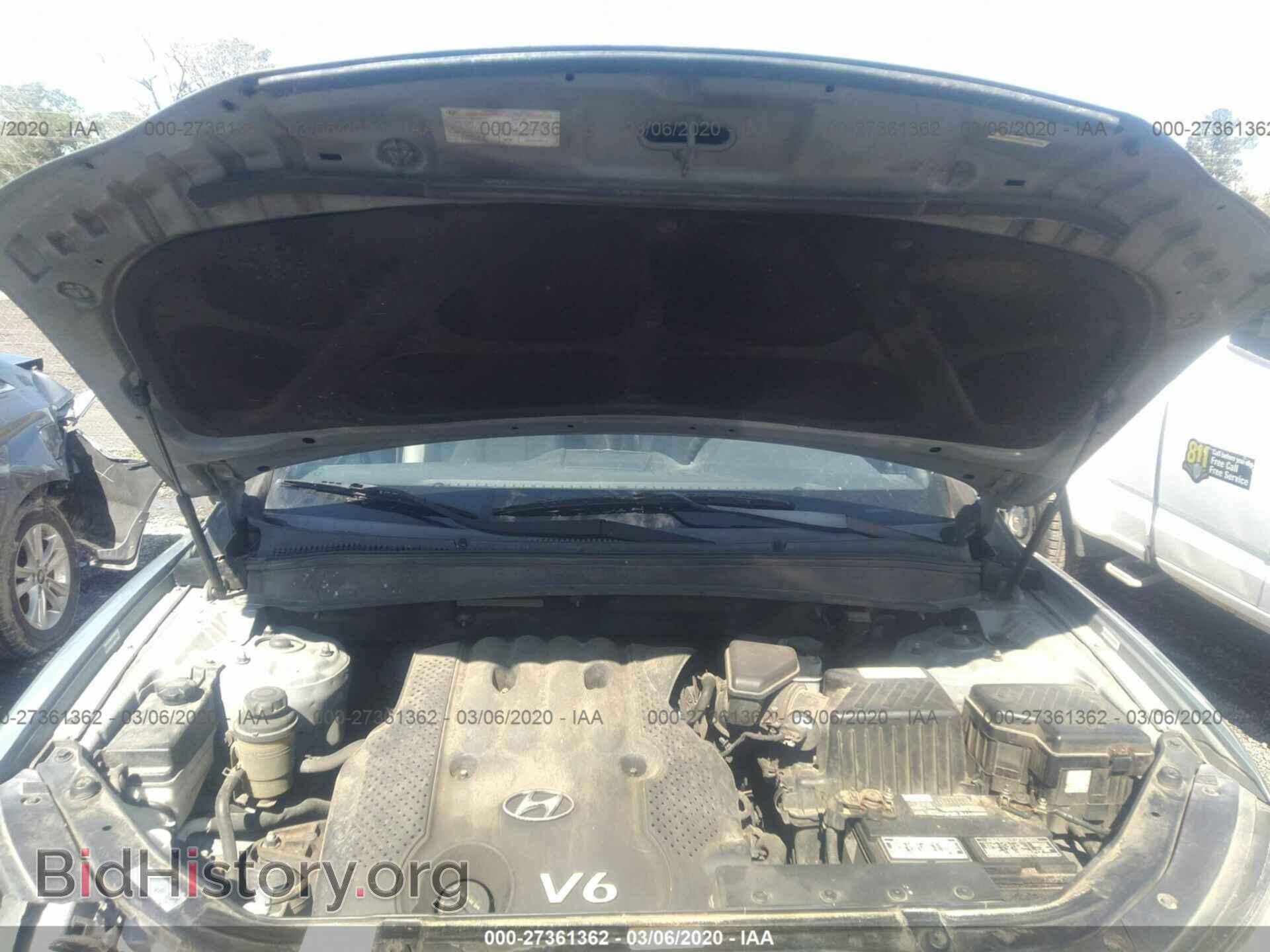 2008 HYUNDAI SANTA FE - VIN: 5NMSG13D38H187349 - Фото 10