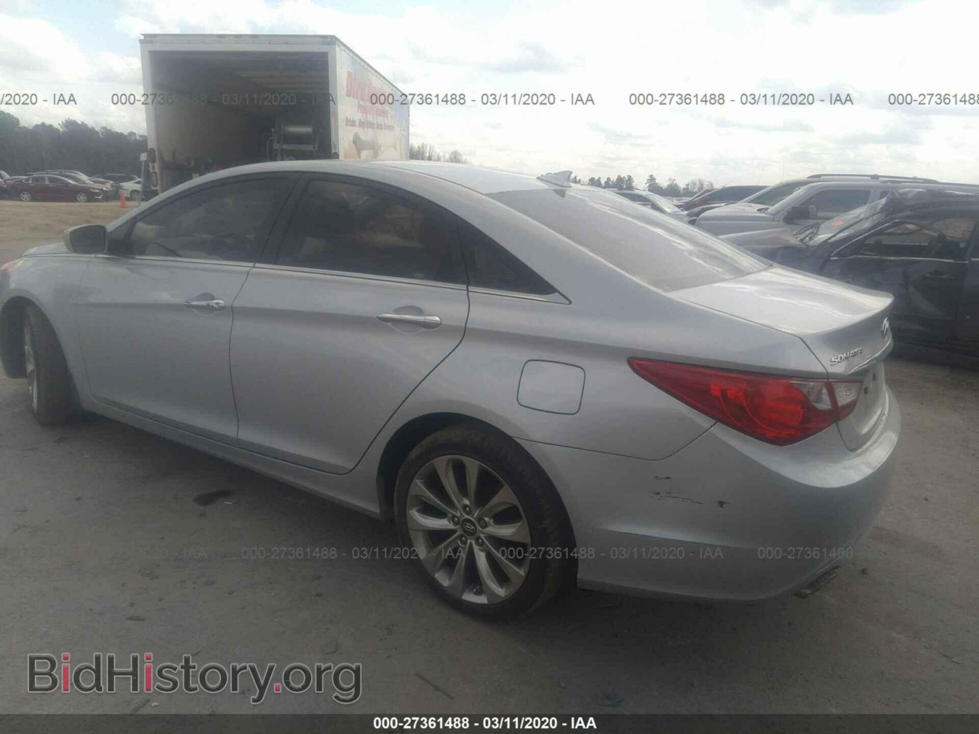 2012 HYUNDAI SONATA - VIN: 5NPEC4AB8CH417118 - Фото 3