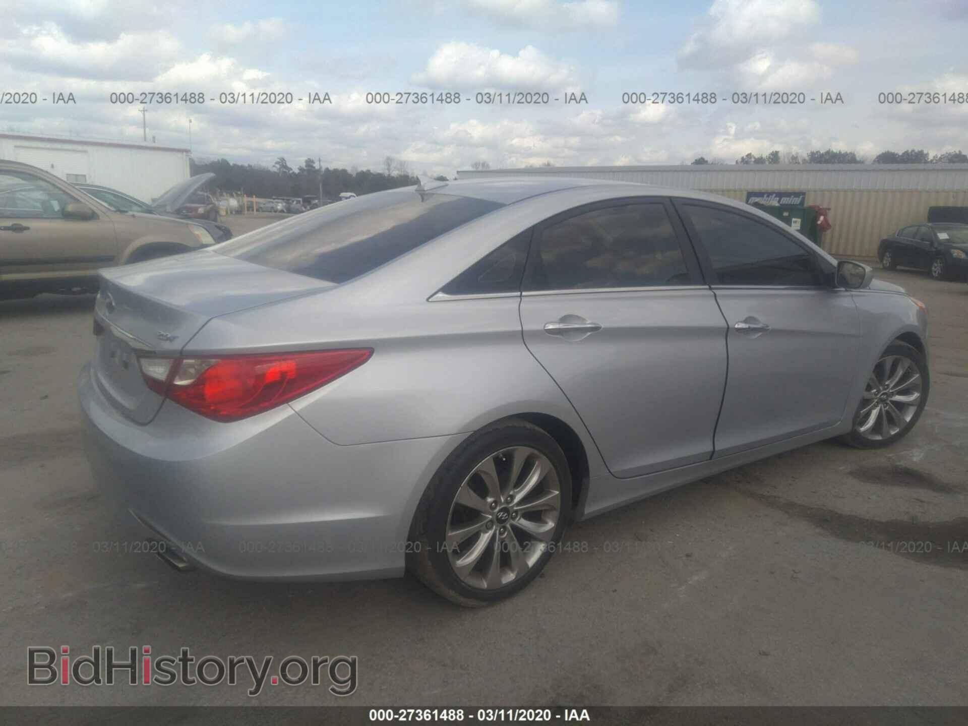 2012 HYUNDAI SONATA - VIN: 5NPEC4AB8CH417118 - Фото 4