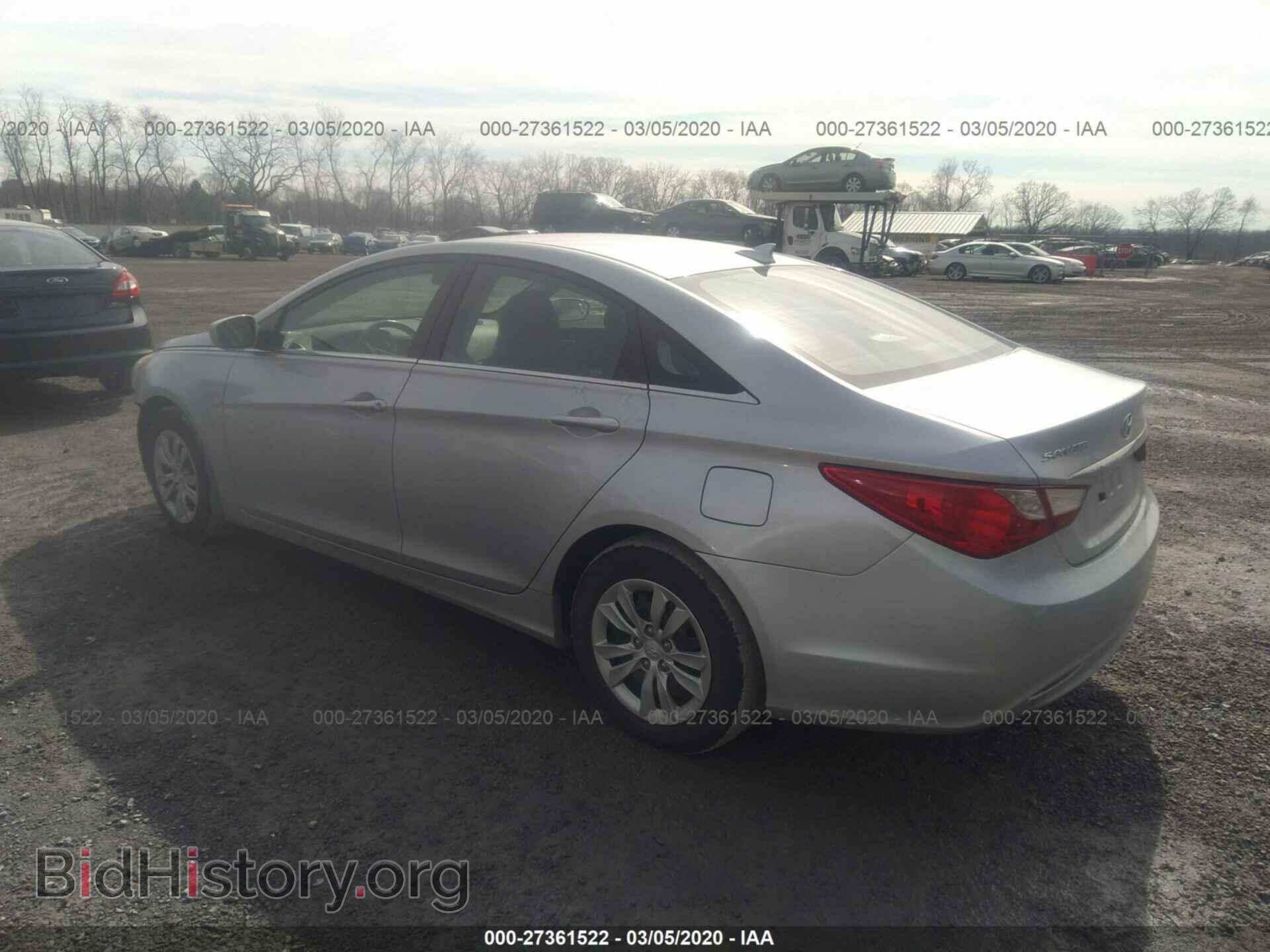 2012 HYUNDAI SONATA - VIN: 5NPEB4ACXCH390077 - Photo 3