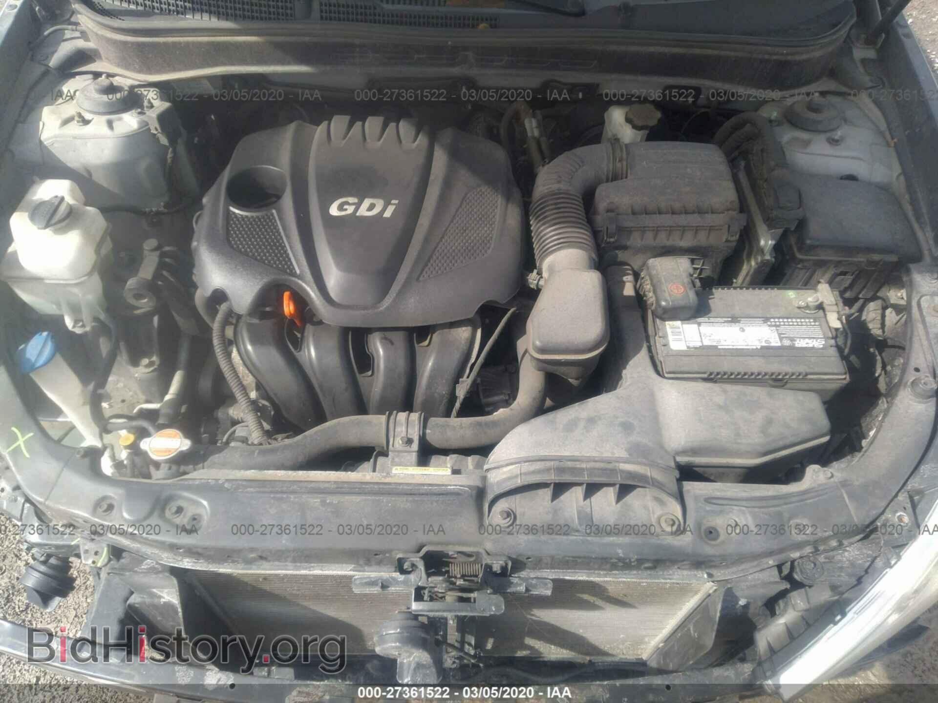 2012 HYUNDAI SONATA - VIN: 5NPEB4ACXCH390077 - Photo 10