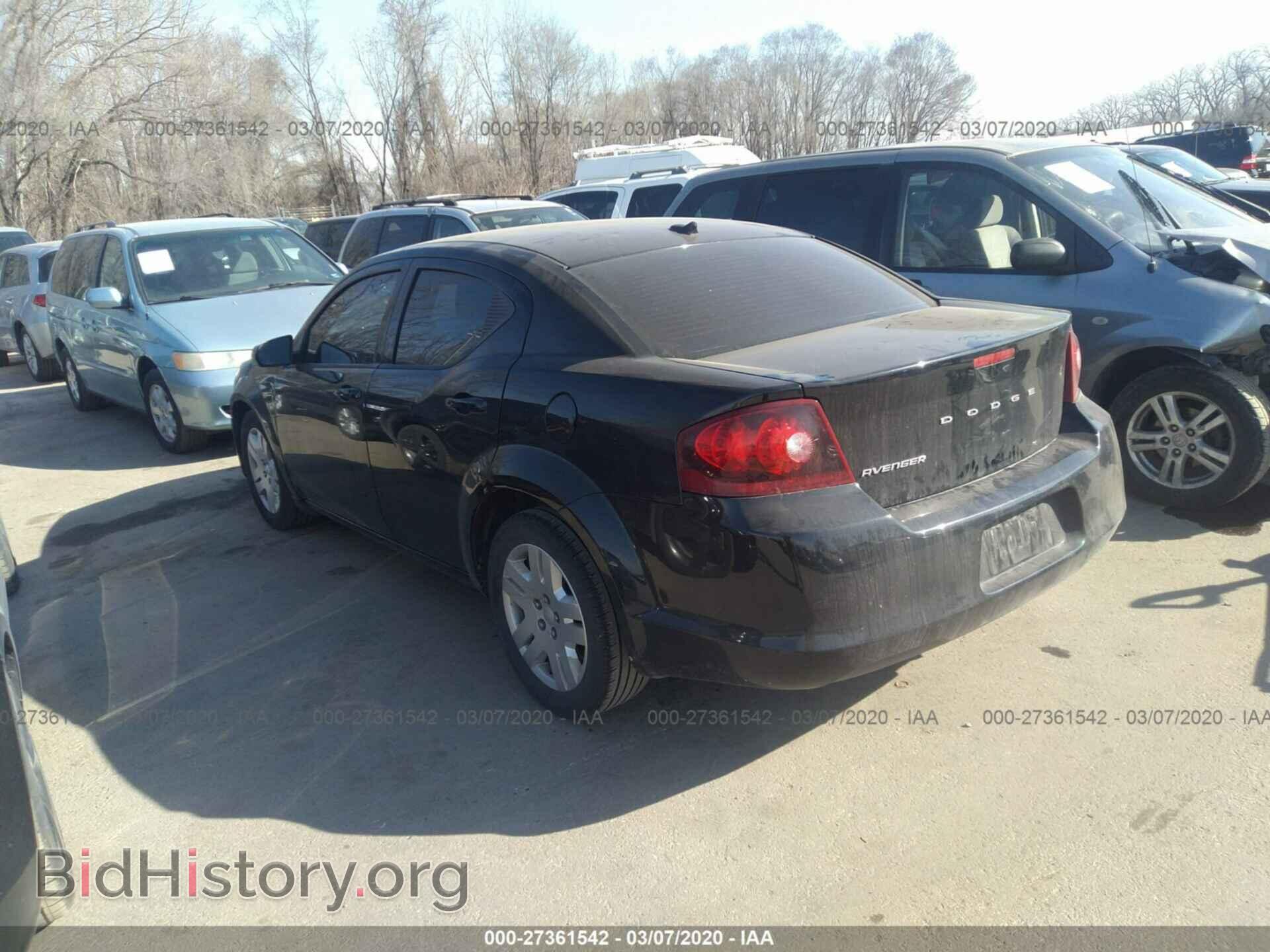 2013 DODGE AVENGER - VIN: 1C3CDZAB6DN726027 - Photo 3