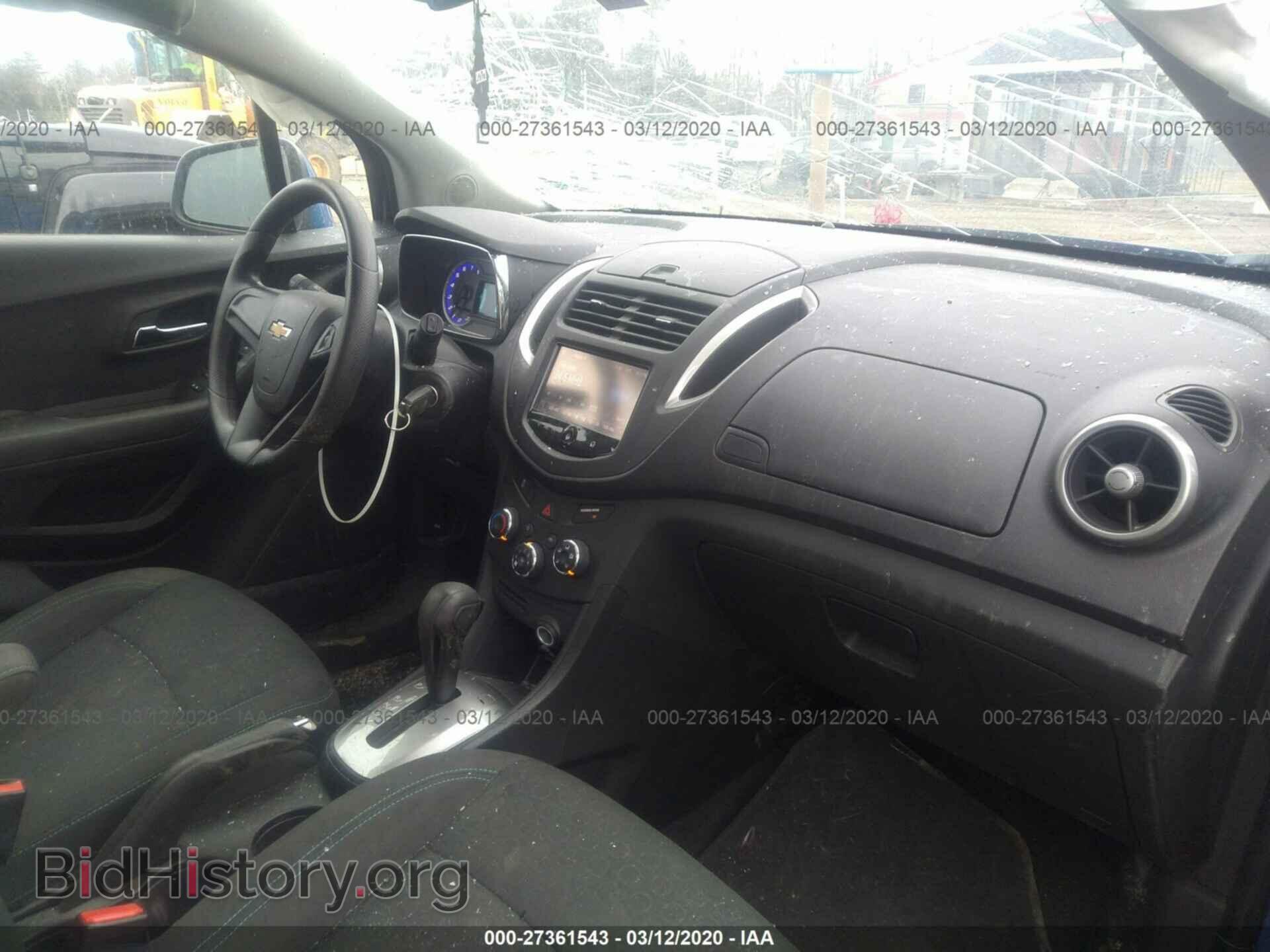2015 CHEVROLET TRAX - VIN: KL7CJPSB8FB065559 - Фото 5