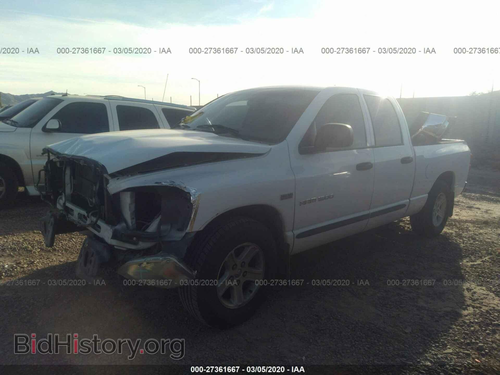 2007 DODGE RAM 1500 - VIN: 1D7HA18277S195529 - Фото 2