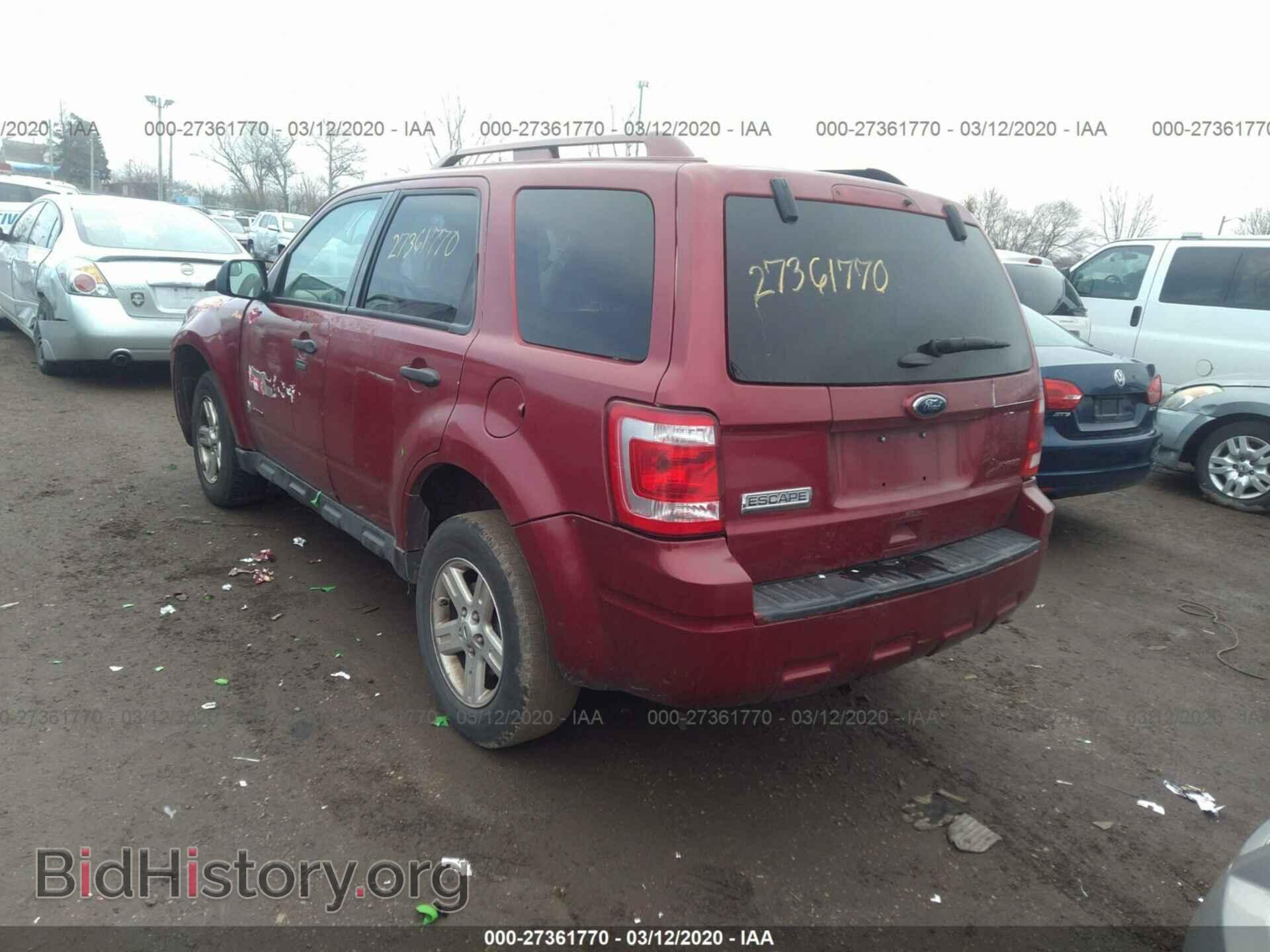 2012 FORD ESCAPE - VIN: 1FMCU4K35CKB05945 - Фото 3