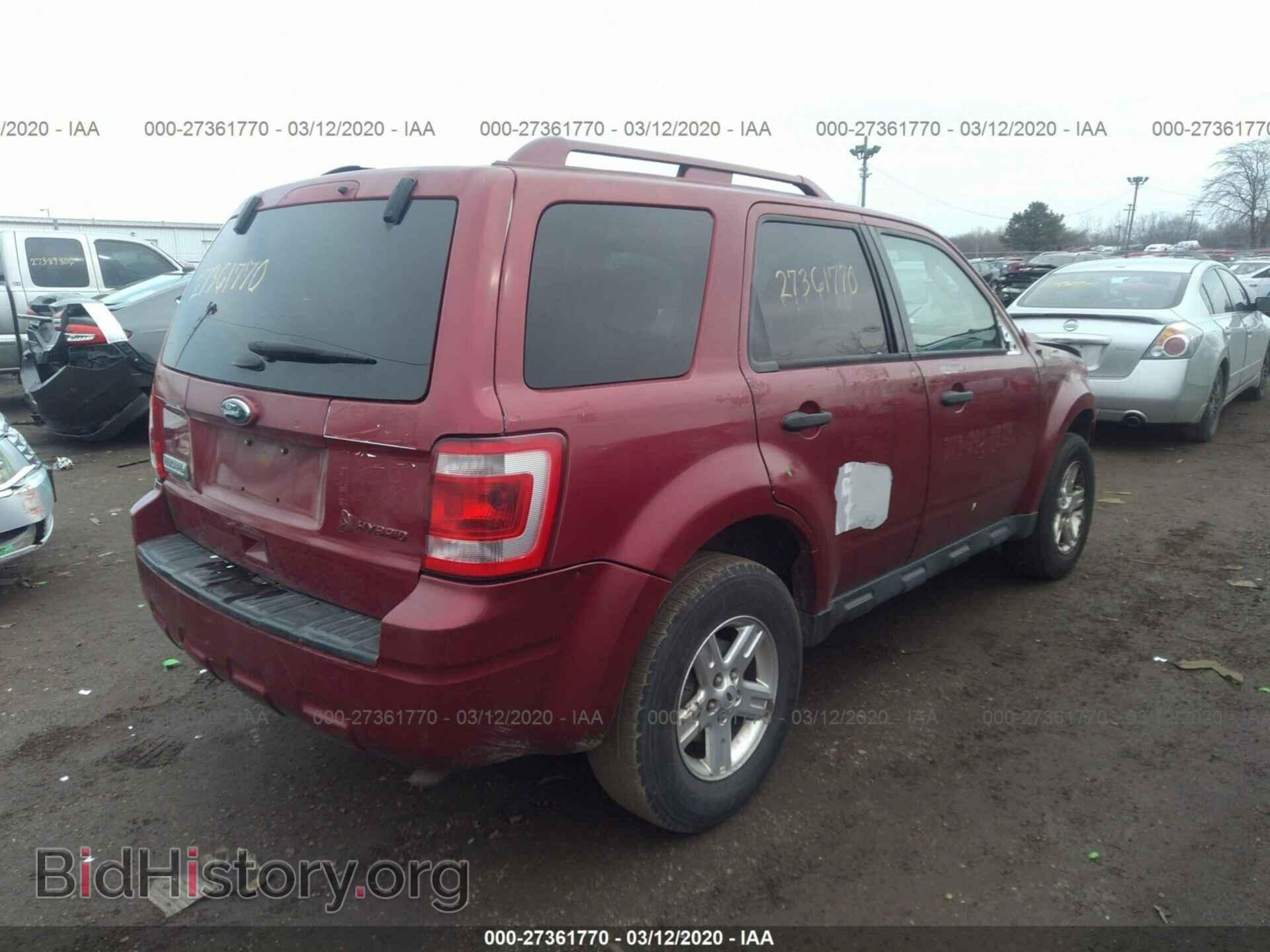 2012 FORD ESCAPE - VIN: 1FMCU4K35CKB05945 - Фото 4