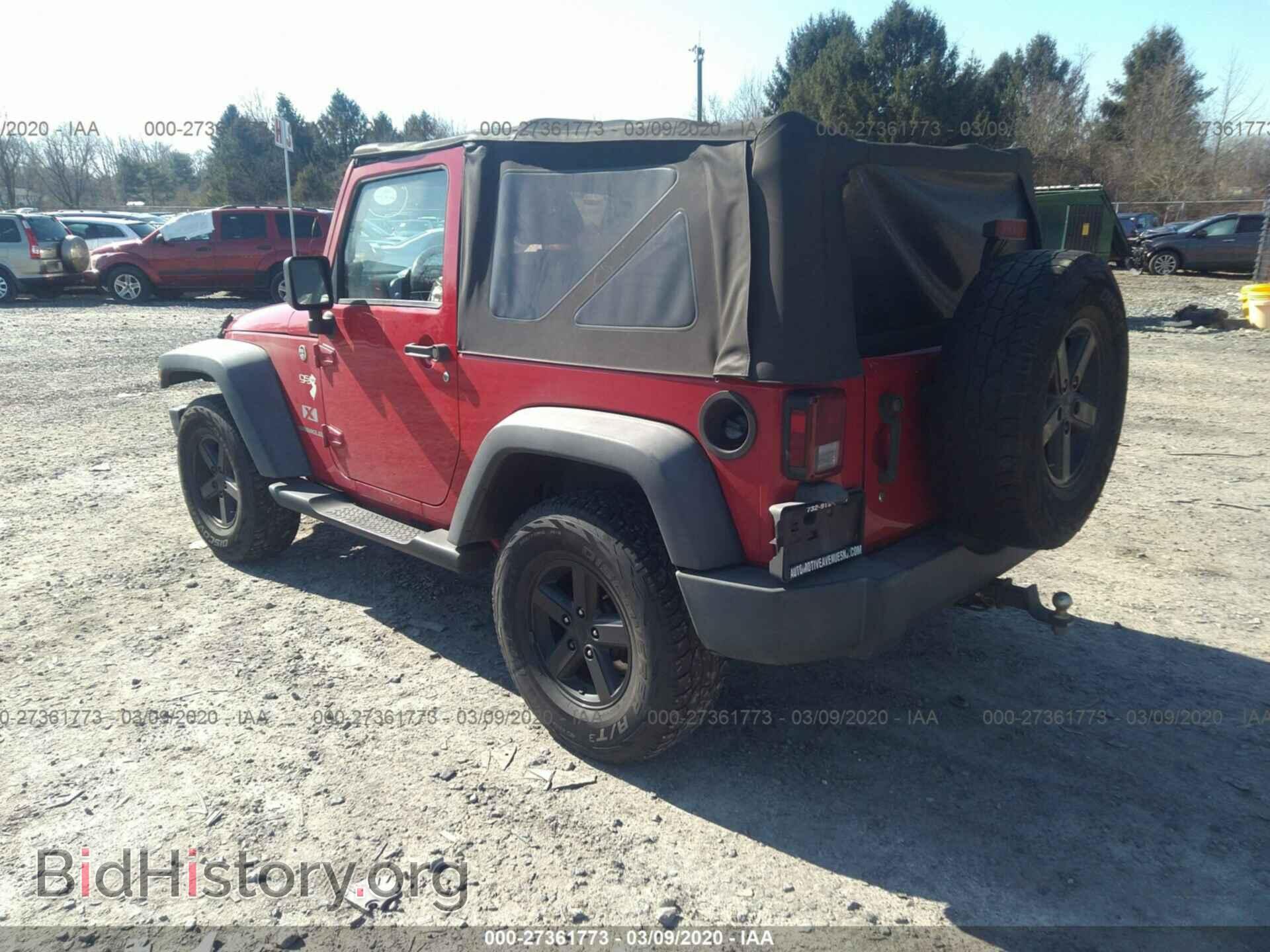 2008 JEEP WRANGLER - VIN: 1J4FA24138L520980 - Фото 3