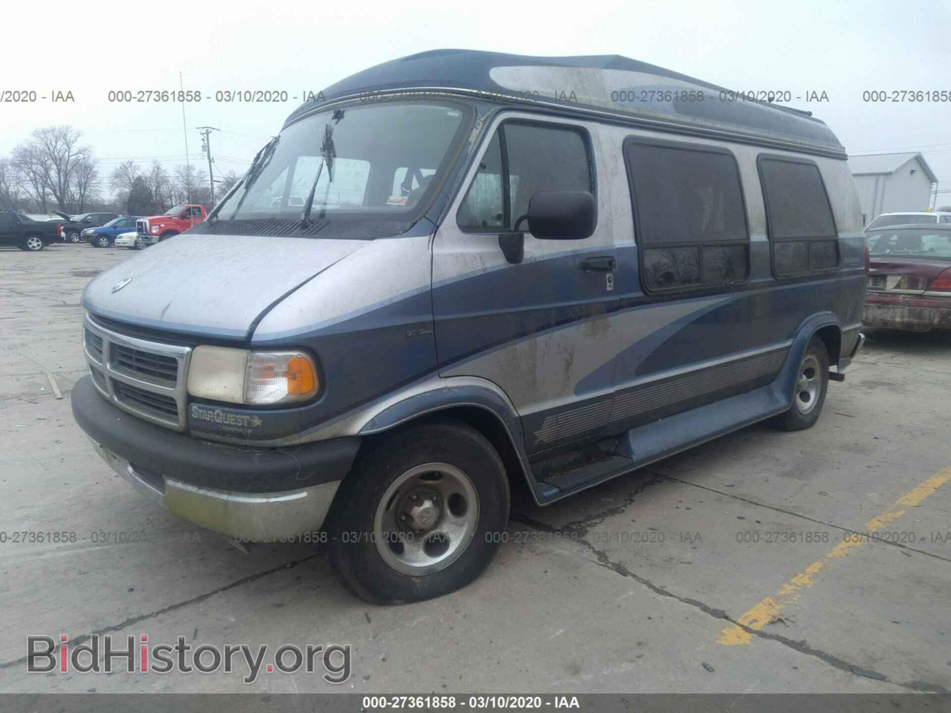 1996 DODGE RAM VAN - VIN: 2B6HB21Z8TK152816 - Фото 2