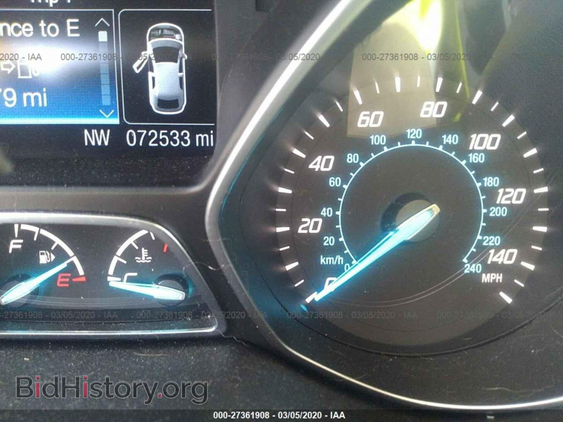 2014 FORD ESCAPE - VIN: 1FMCU0G93EUD81649 - Фото 7