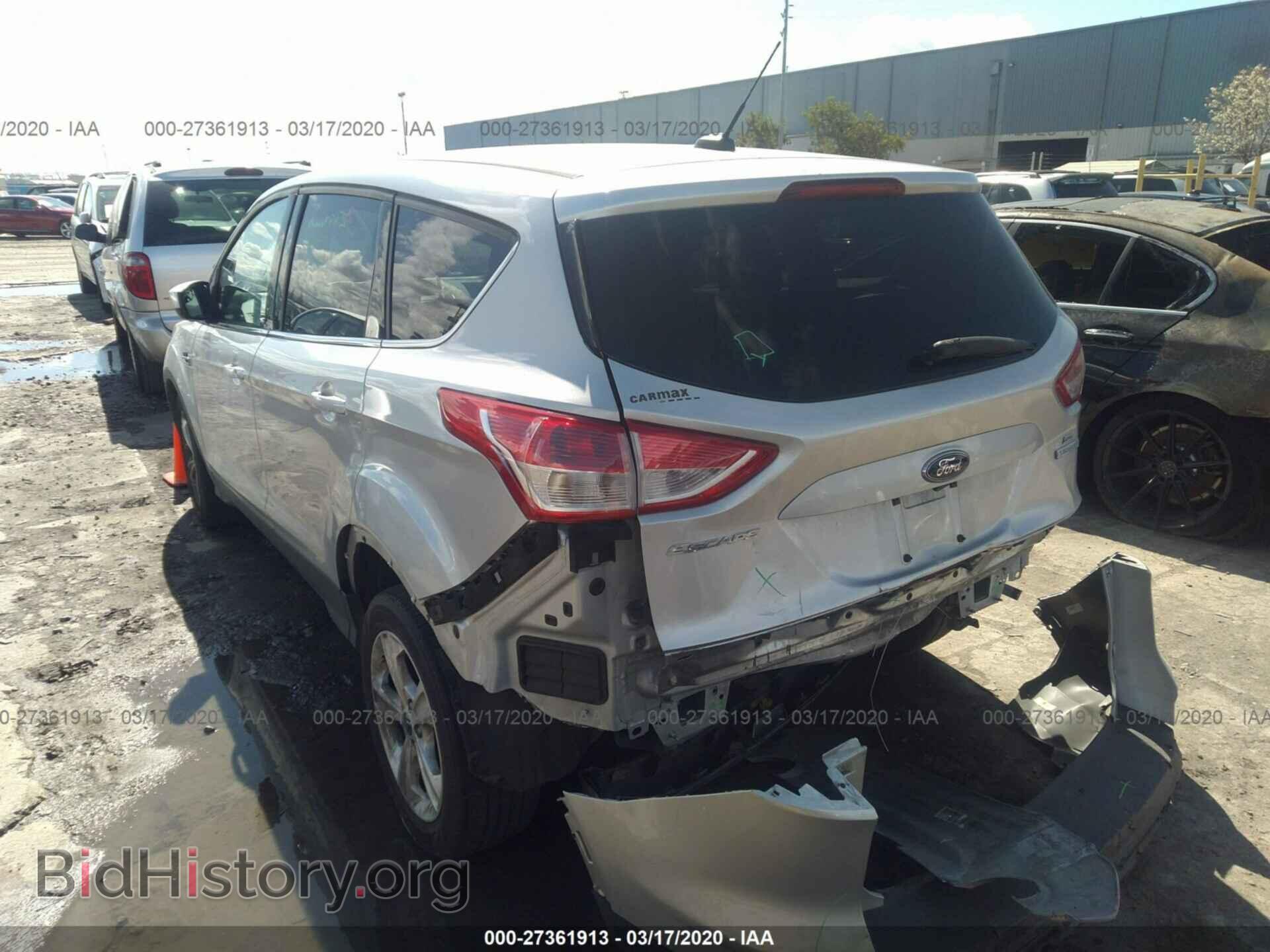2014 FORD ESCAPE - VIN: 1FMCU0GX8EUC94232 - Фото 3