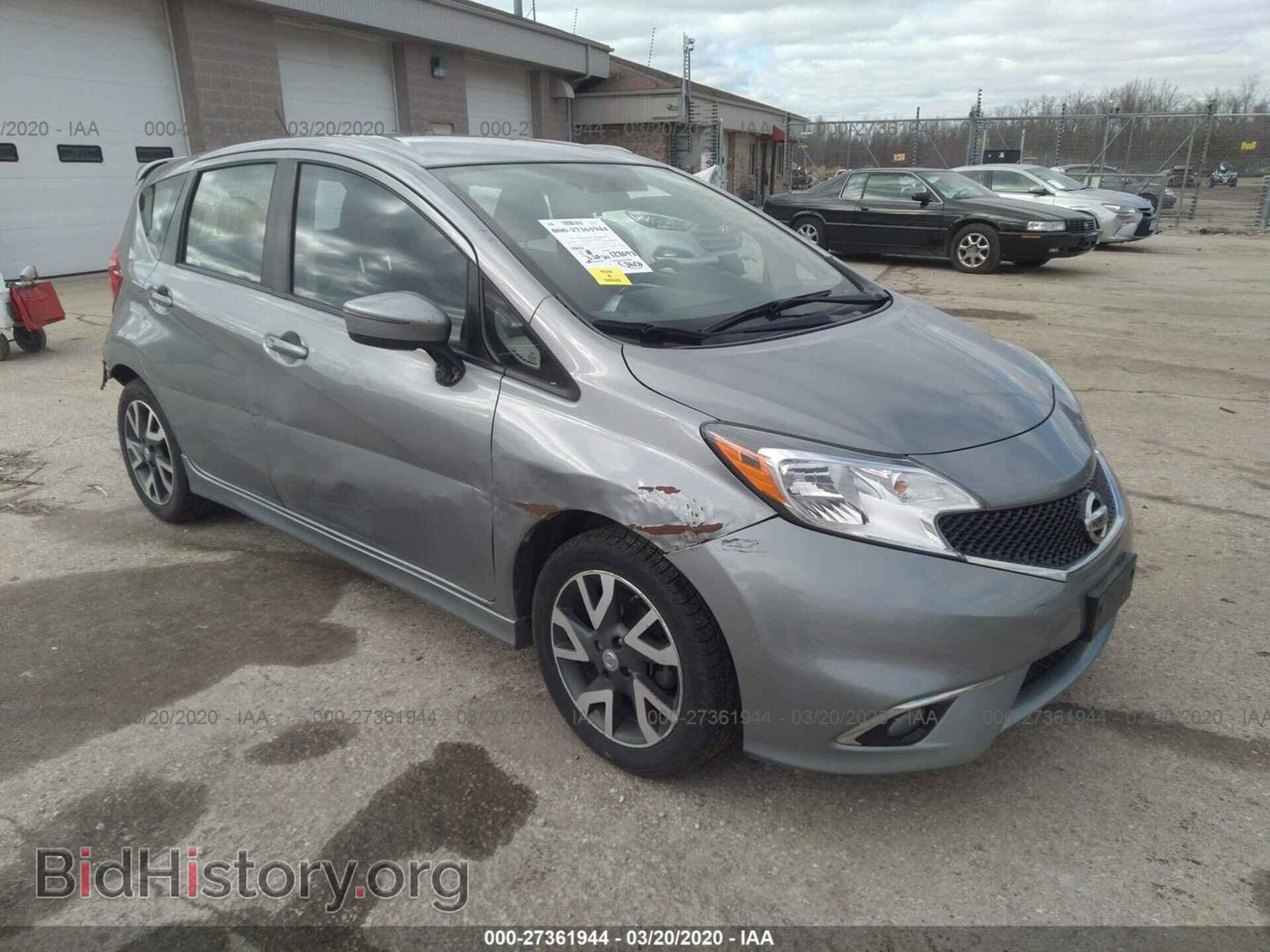 Фотография 3N1CE2CP0FL443539 - NISSAN VERSA NOTE 2015