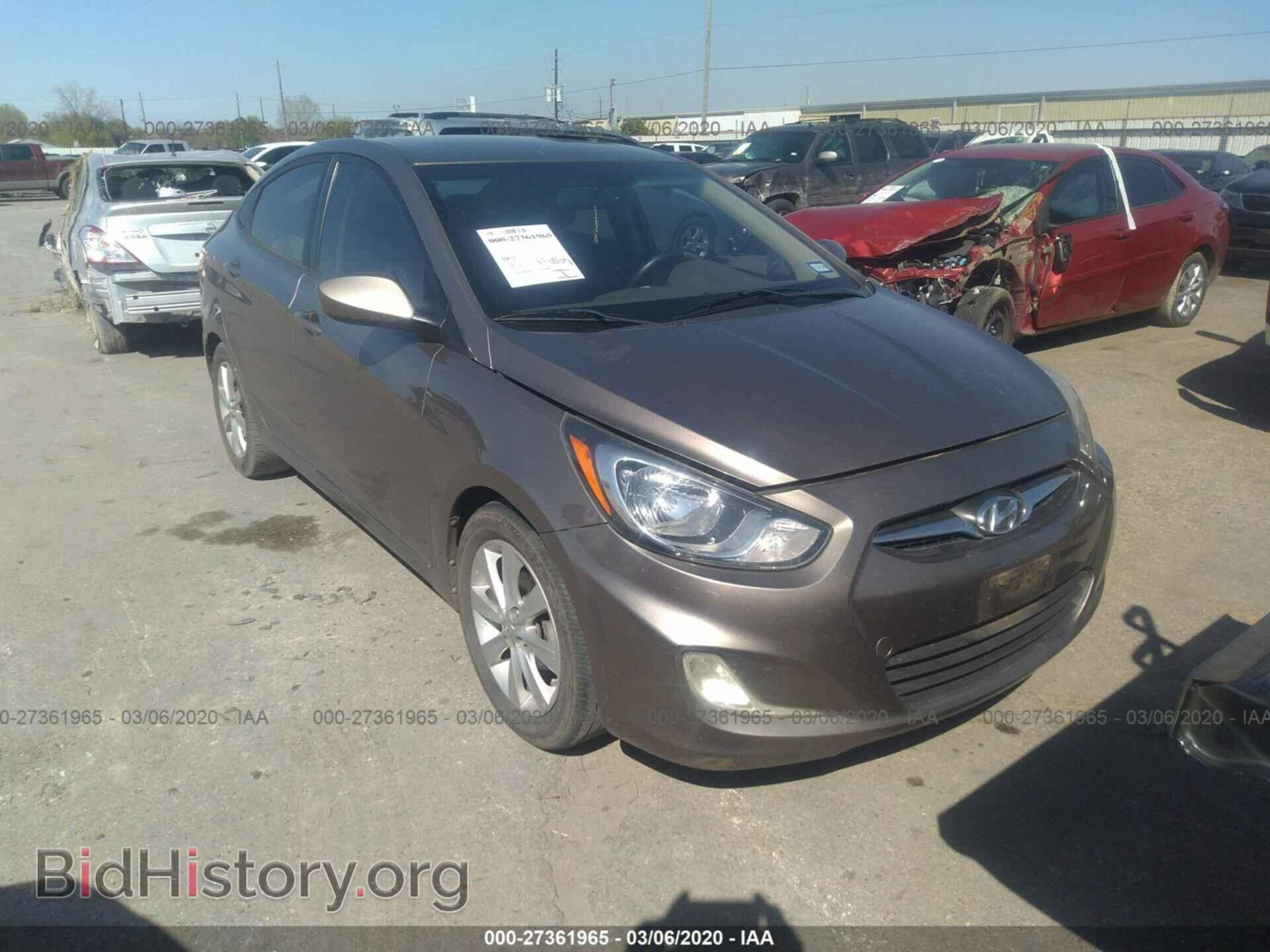 Photo KMHCU4AE5DU424996 - HYUNDAI ACCENT 2013