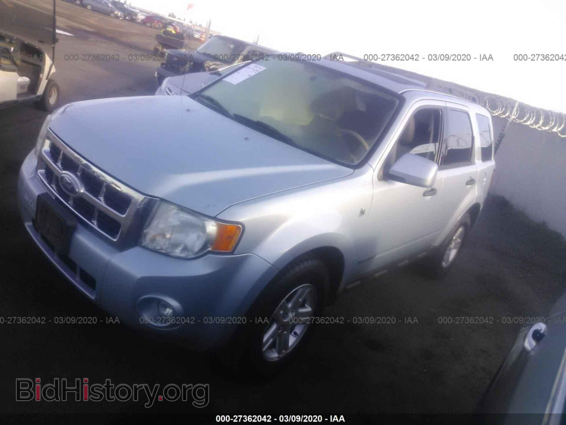 2008 FORD ESCAPE - VIN: 1FMCU59H98KB98967 - Фото 2