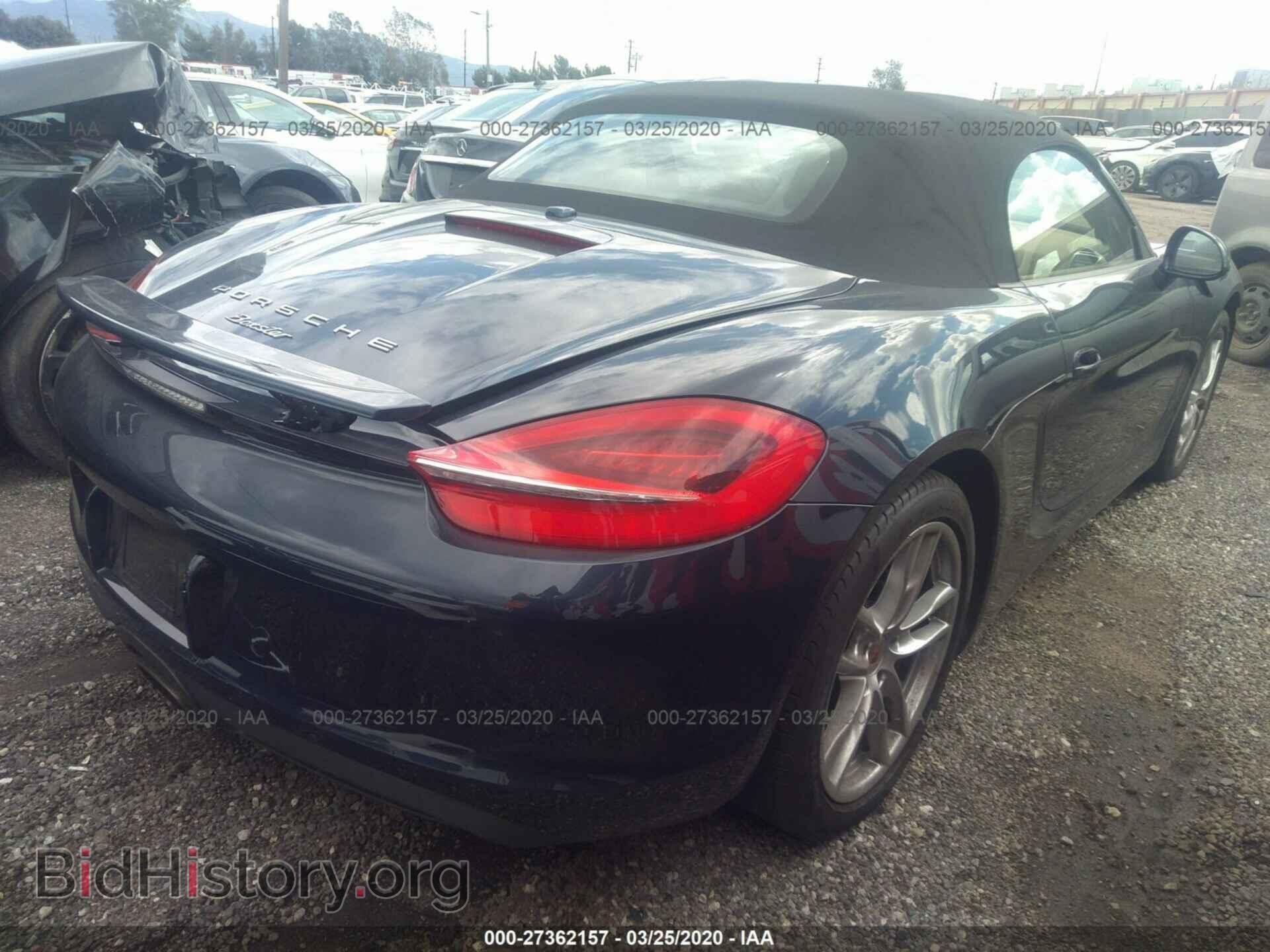 2014 PORSCHE BOXSTER - VIN: WP0CA2A88ES120196 - Photo 4