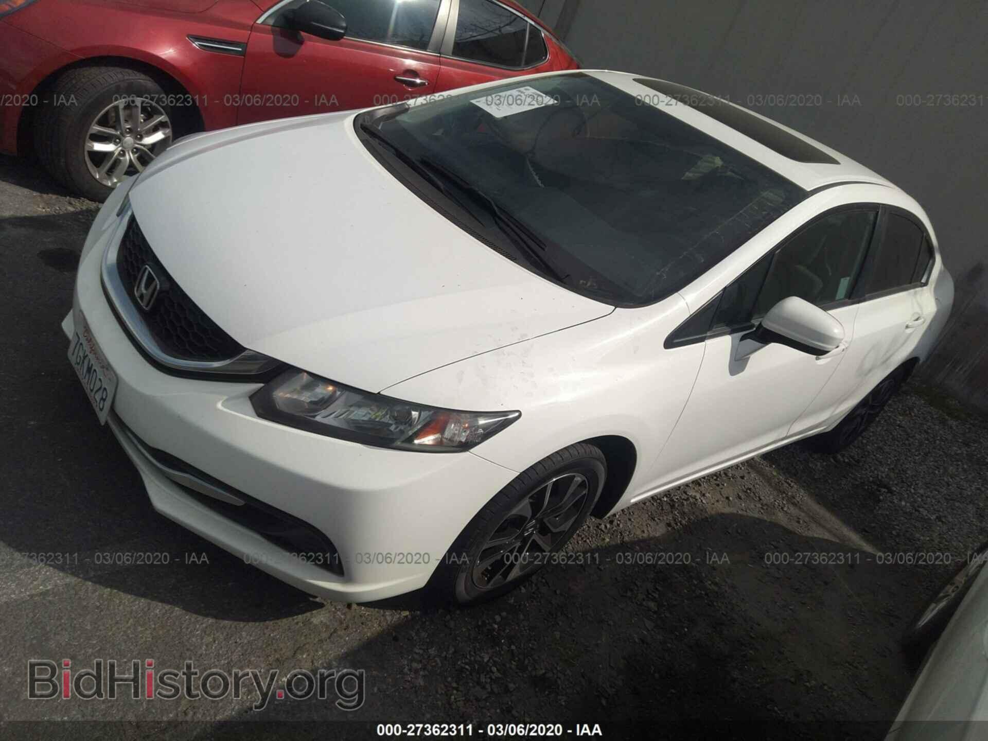 2014 HONDA CIVIC - VIN: 19XFB2F84EE249543 - Фото 2