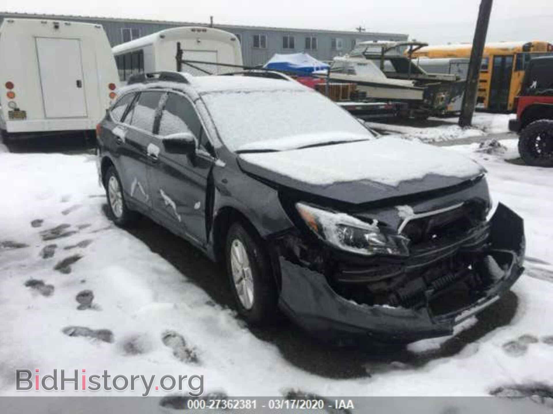 Photo 4S4BSAACXJ3301159 - SUBARU OUTBACK 2018