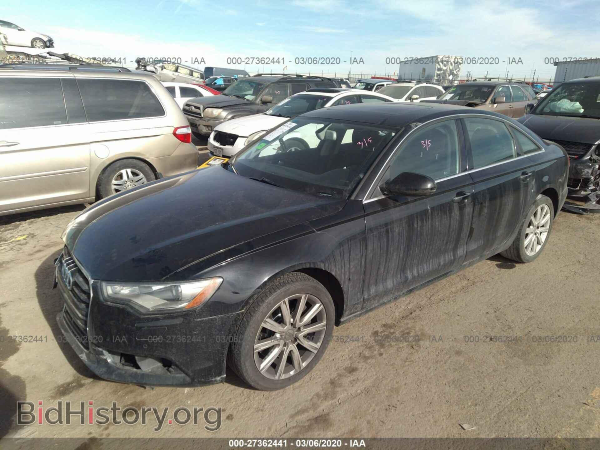 2014 AUDI A6 - VIN: WAUGFAFC8EN094916 - Photo 2