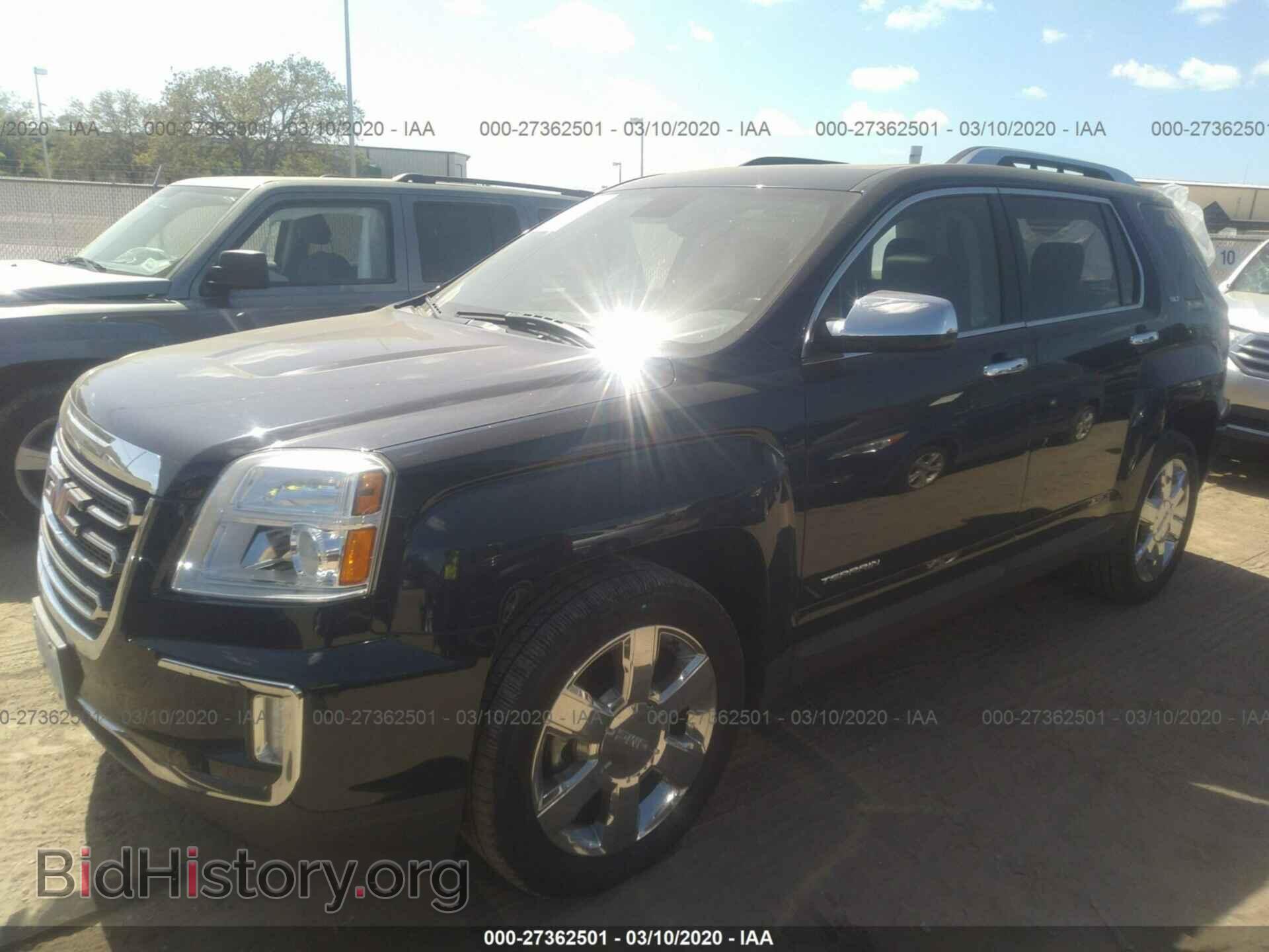 2016 GMC TERRAIN - VIN: 2GKFLUE31G6270937 - Фото 2