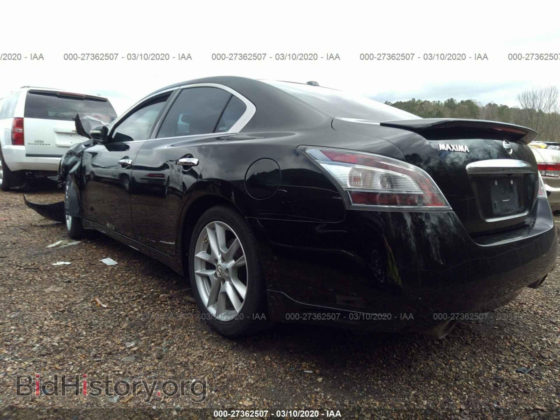 2012 NISSAN MAXIMA - VIN: 1N4AA5AP8CC837811 - Фото 3