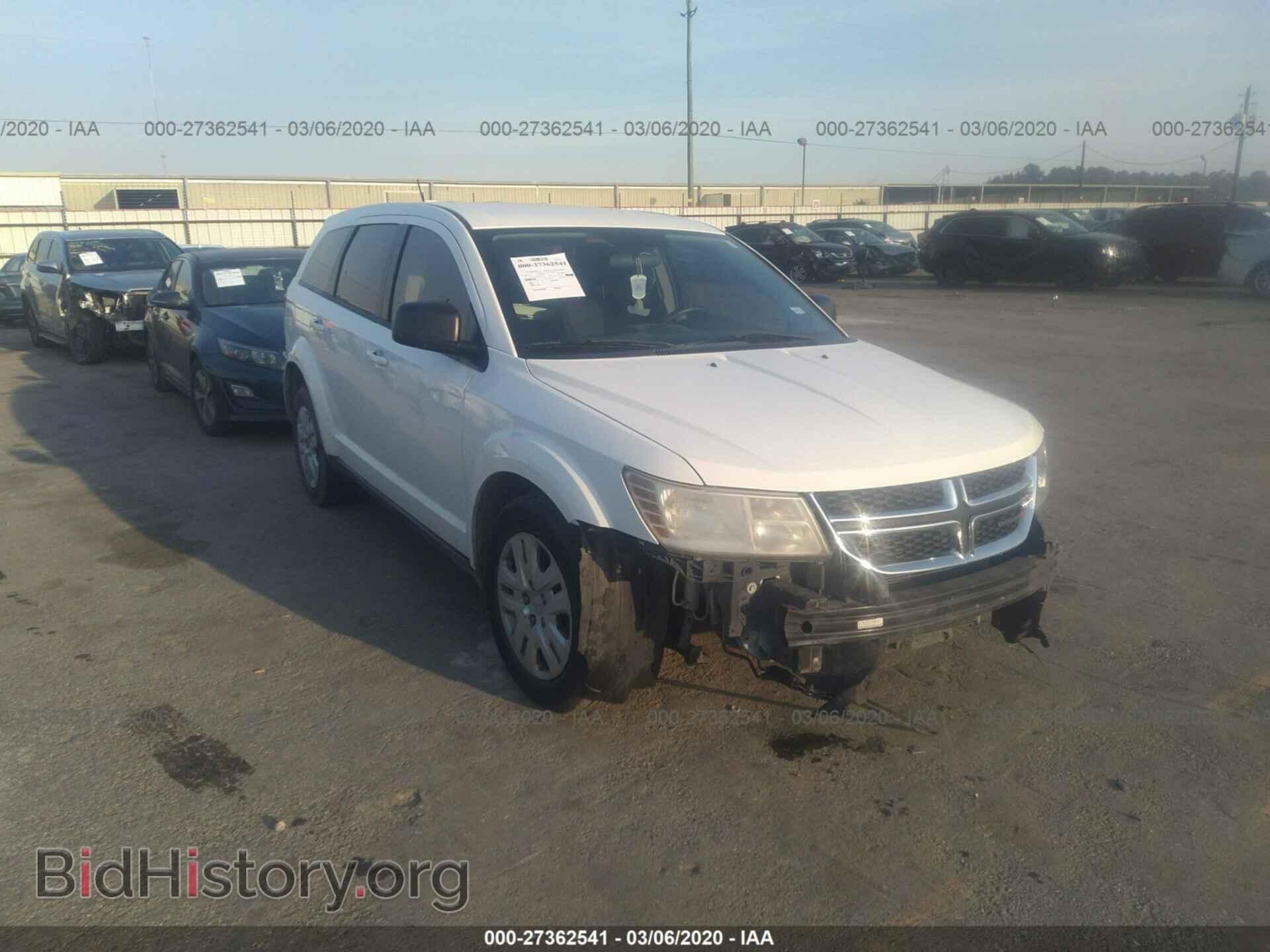 Photo 3C4PDCAB3ET301294 - DODGE JOURNEY 2014