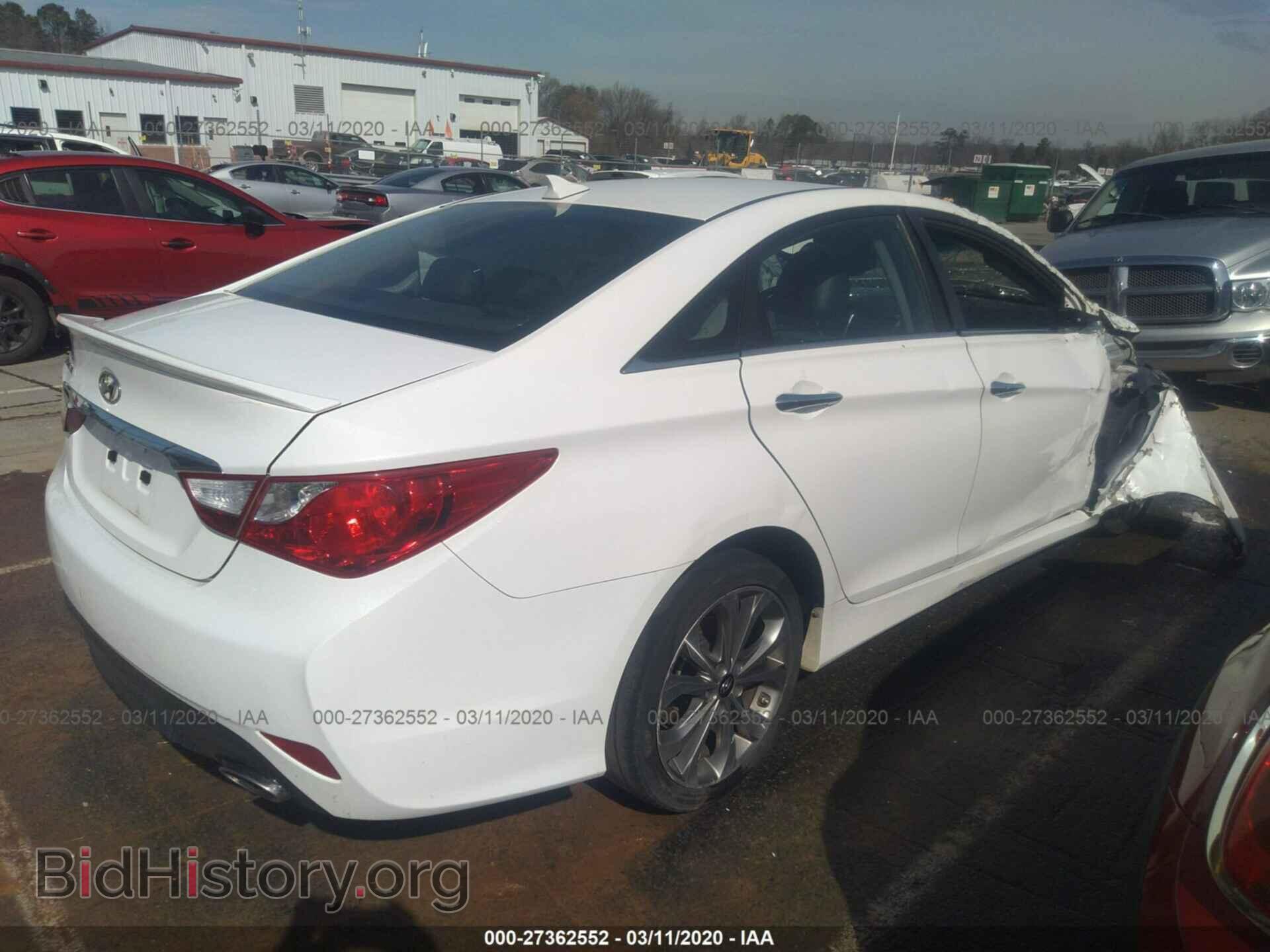 2014 HYUNDAI SONATA - VIN: 5NPEC4AC6EH821062 - Фото 4