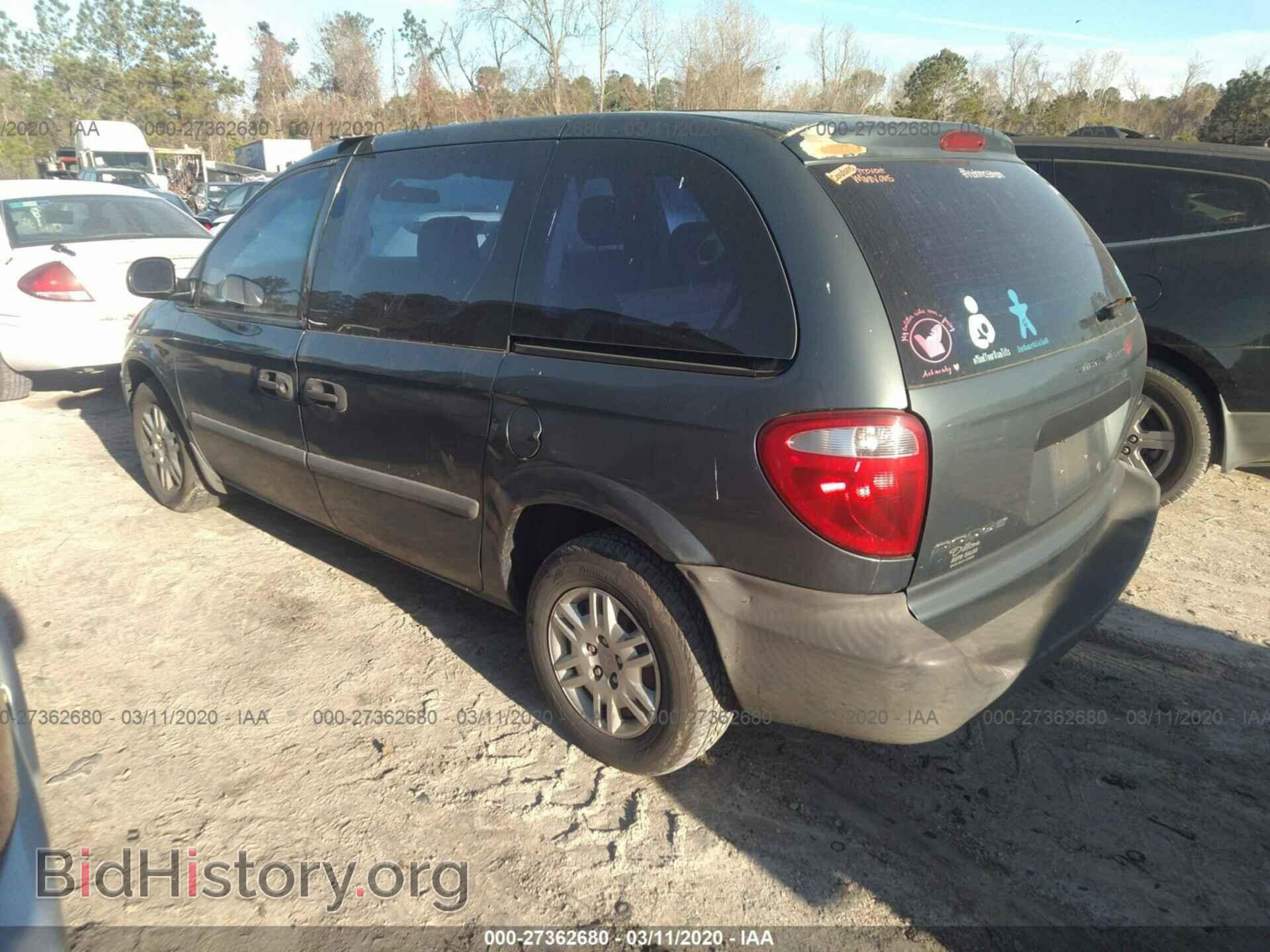 2007 DODGE CARAVAN - VIN: 1D4GP25B87B179681 - Фото 3